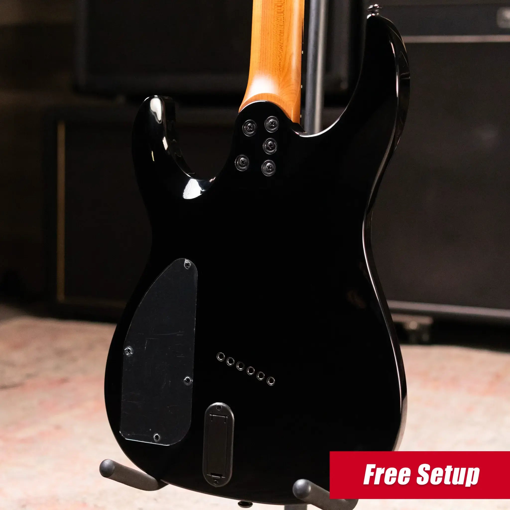 Legator N6FOD-JB Ninja Overdrive Multi-Scale Electric Guitar - Jupiter Burst with Gig Bag