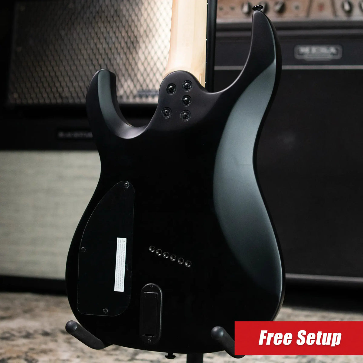Legator N6FSS-DV Multi-Scale Electric Guitar - Death Valley with Gig Bag