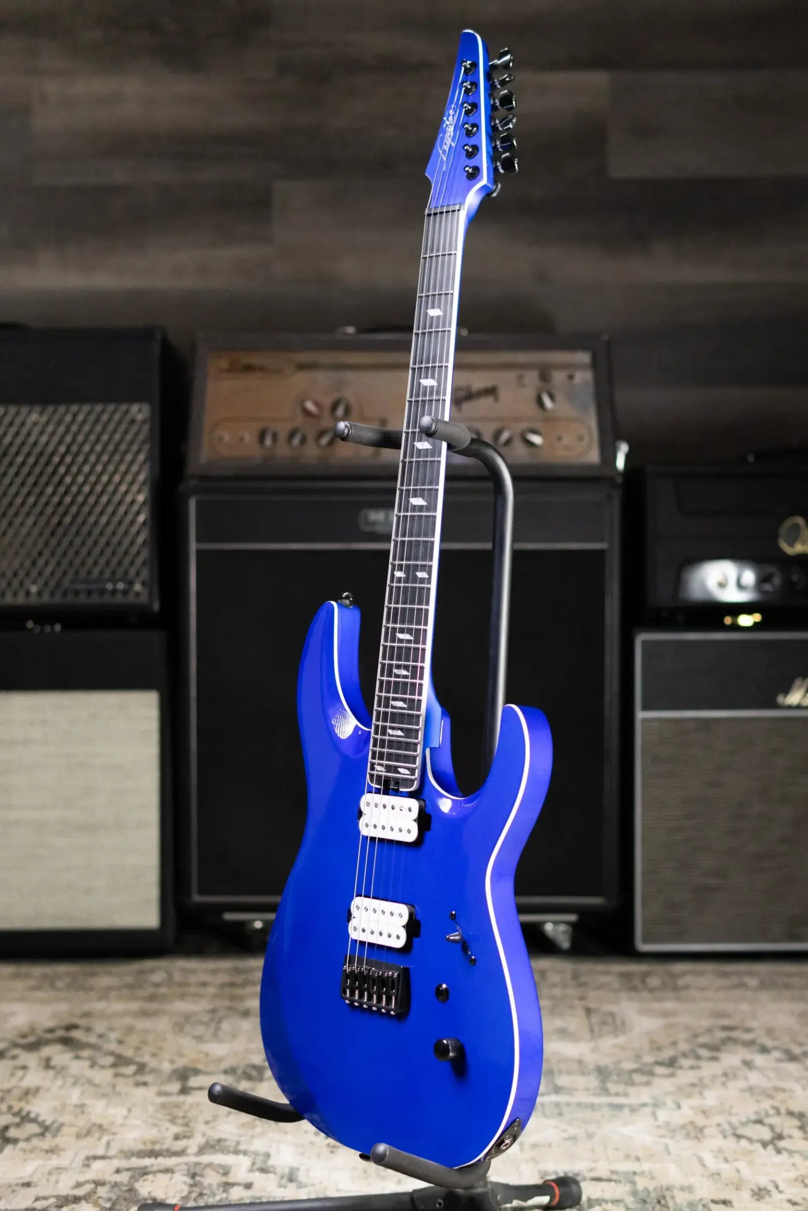 Legator N6SS Ninja Bolt-On Electric Guitar - Gloss Blue