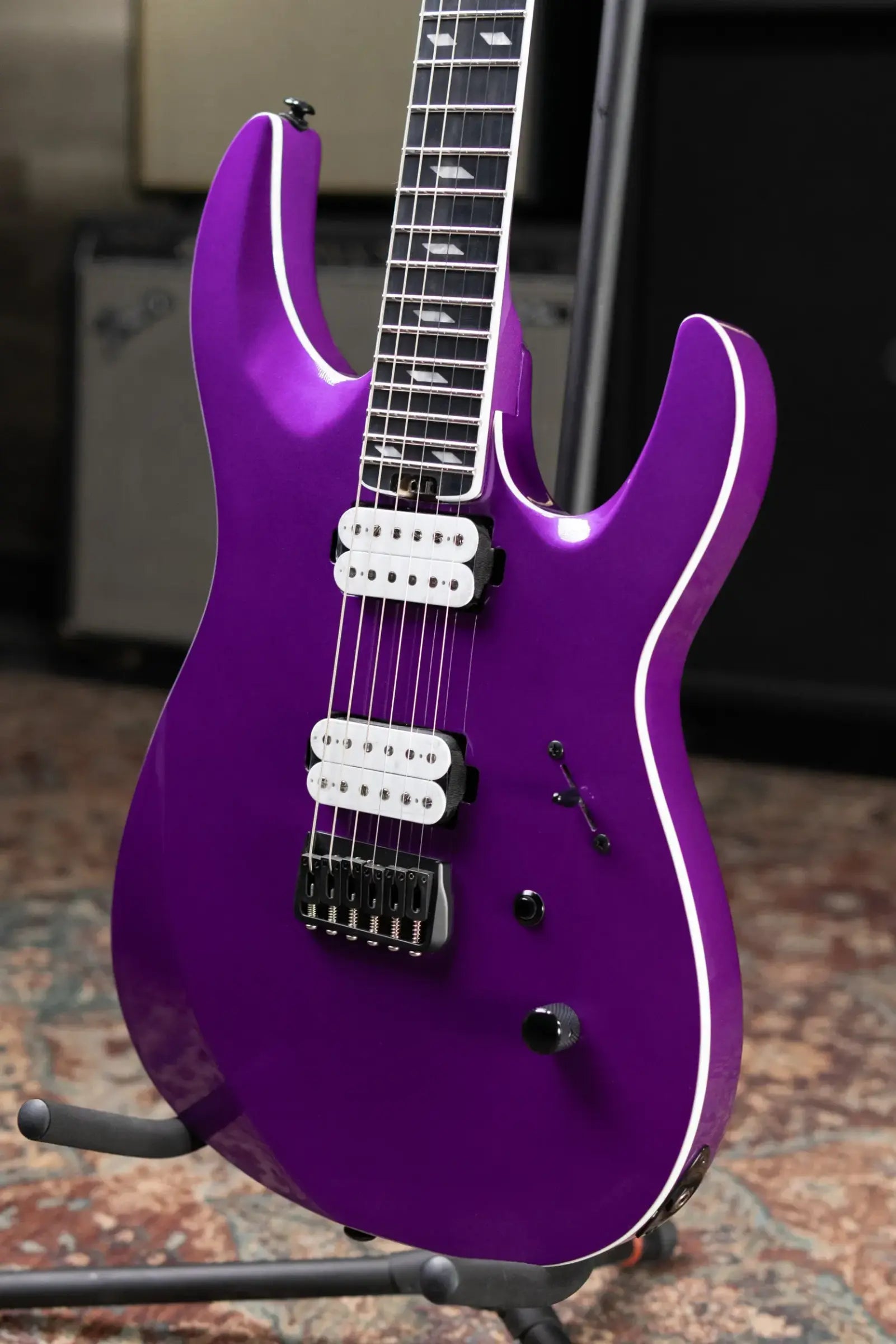 Legator N6SS Ninja Bolt-On Electric Guitar - Gloss Purple