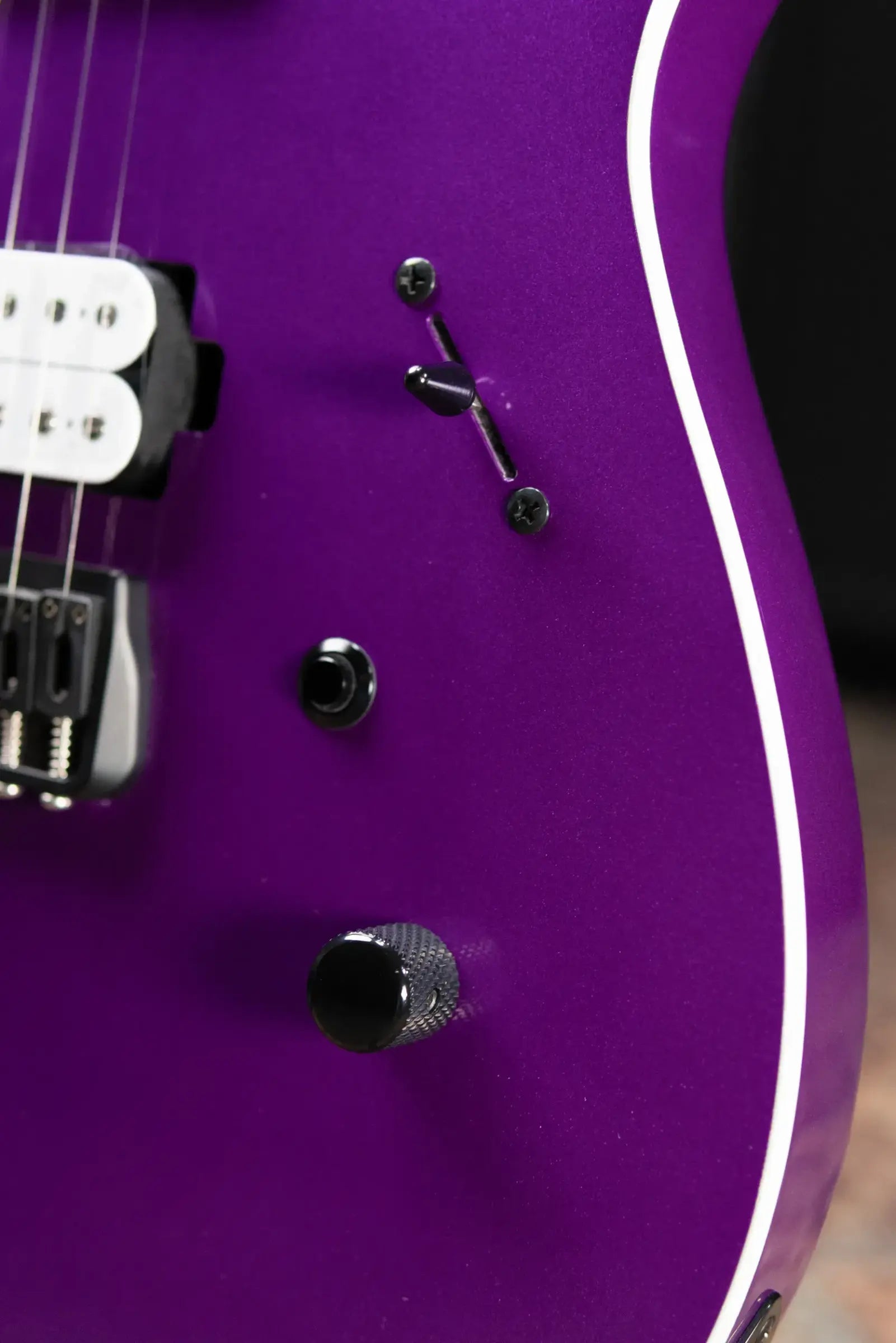 Legator N6SS Ninja Bolt-On Electric Guitar - Gloss Purple