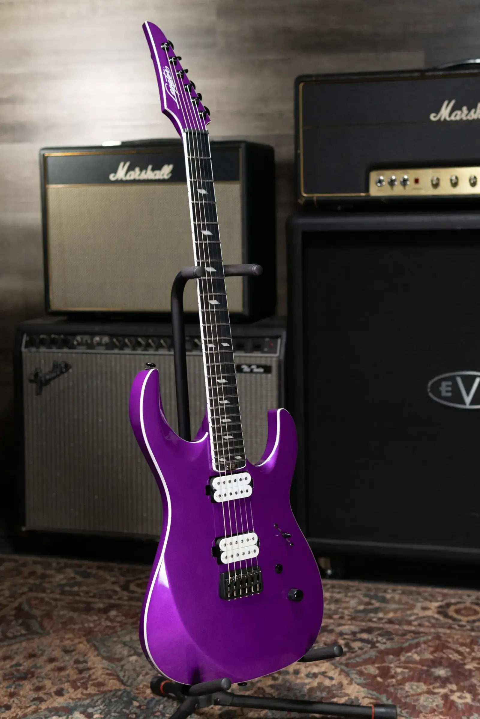 Legator N6SS Ninja Bolt-On Electric Guitar - Gloss Purple