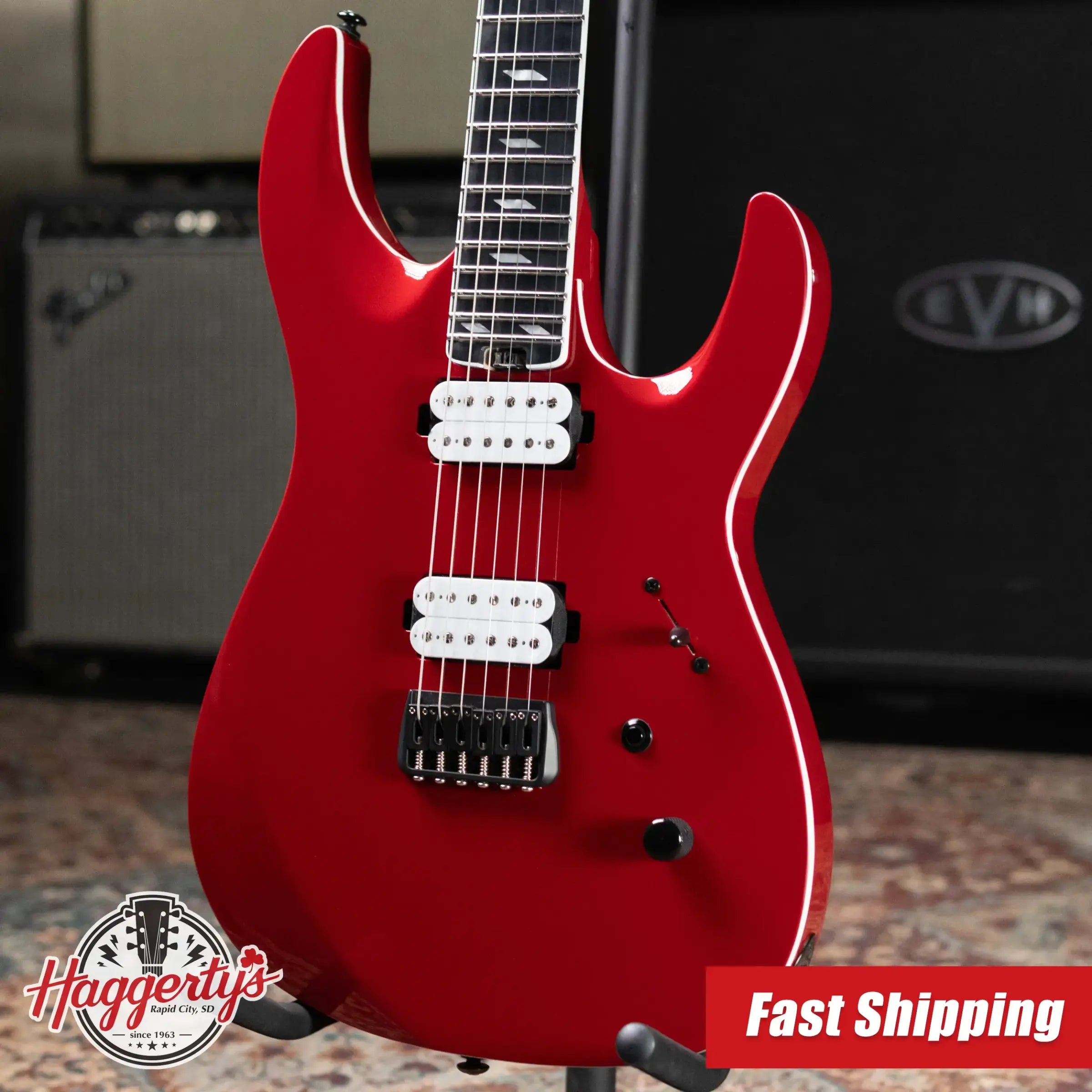 Legator N6SS Ninja Bolt-On Electric Guitar - Gloss Red