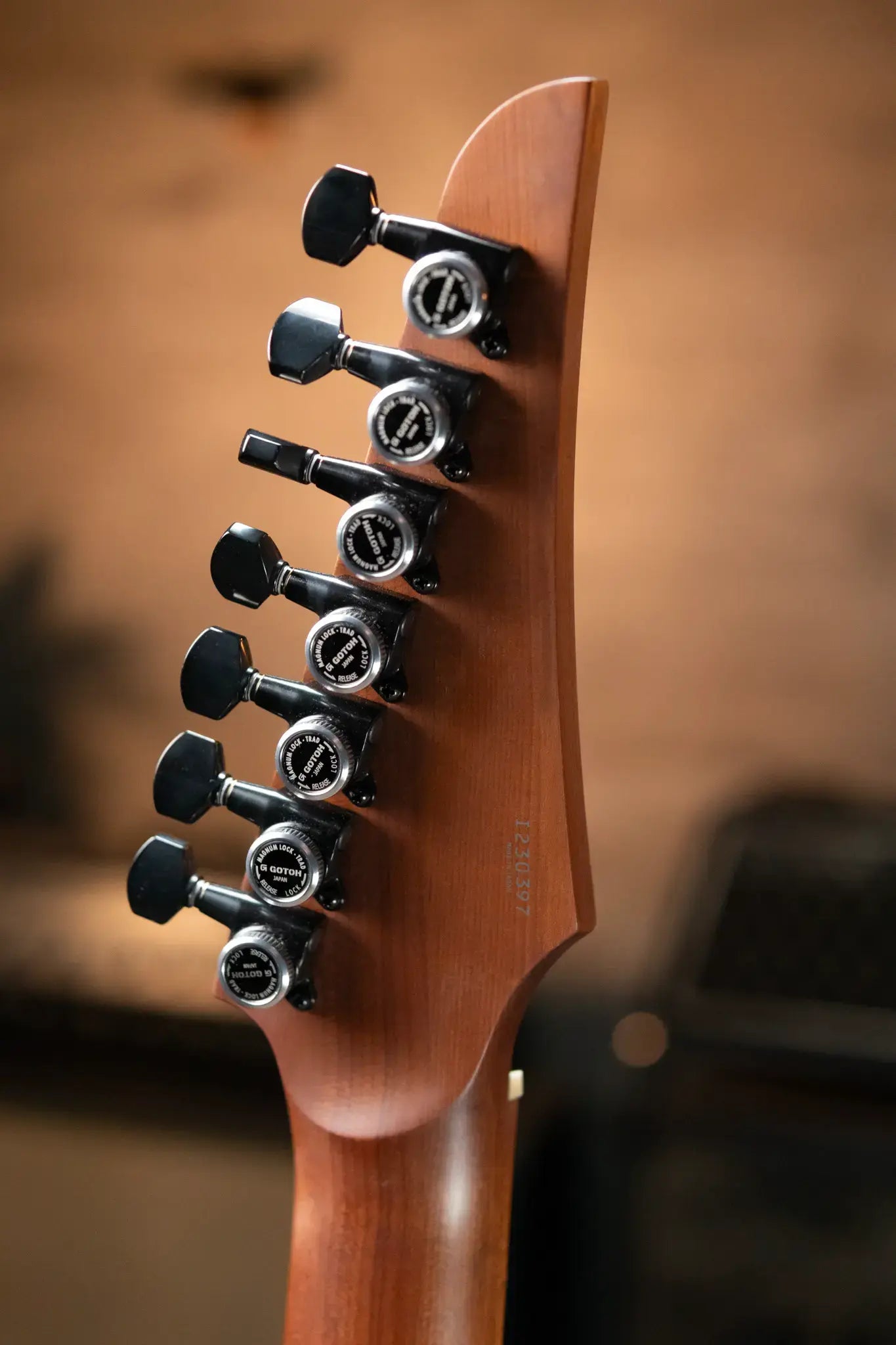 Legator N7FJ Ninja 7-String - Space Gray with Gig Bag