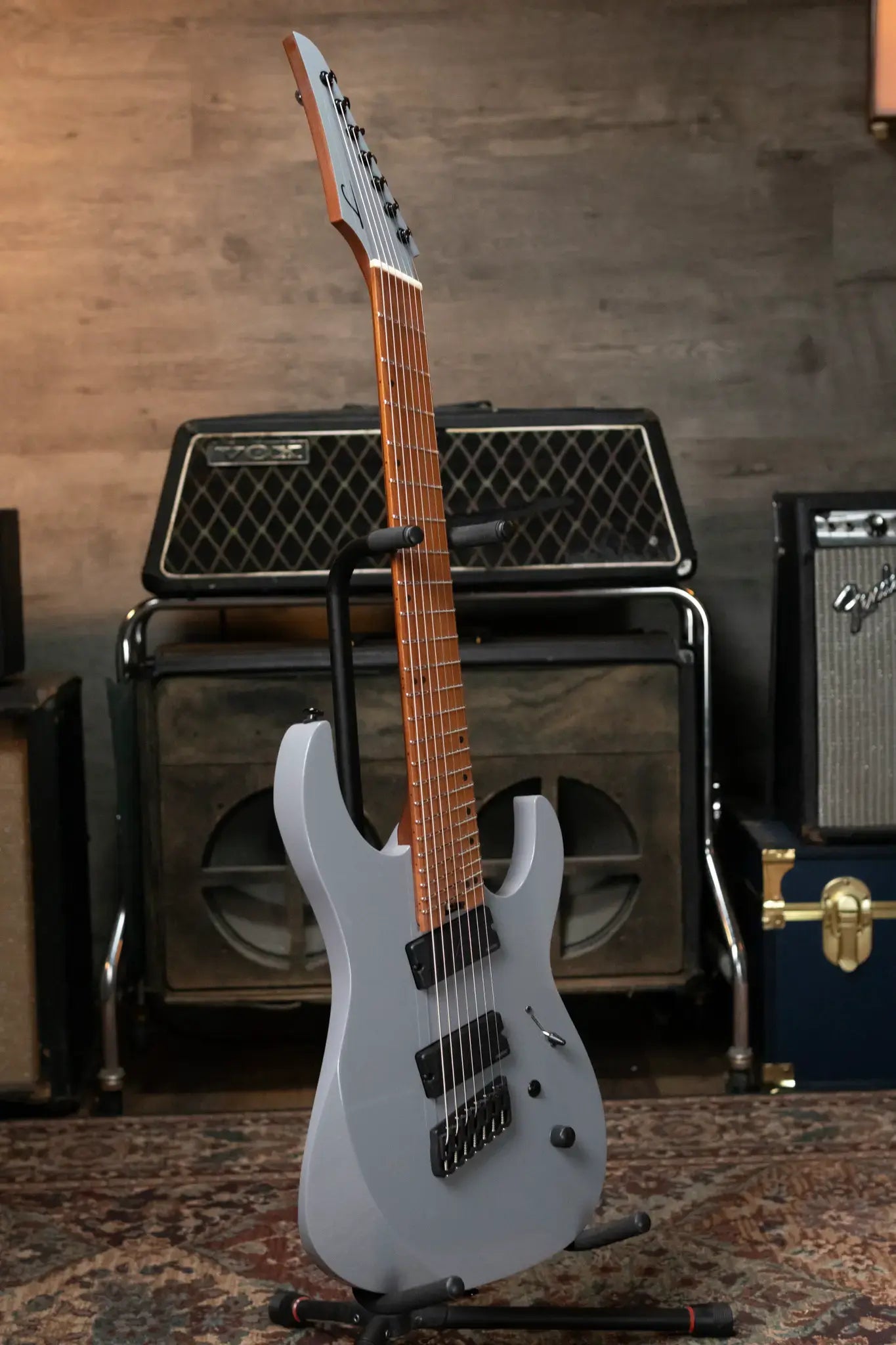 Legator N7FJ Ninja 7-String - Space Gray with Gig Bag