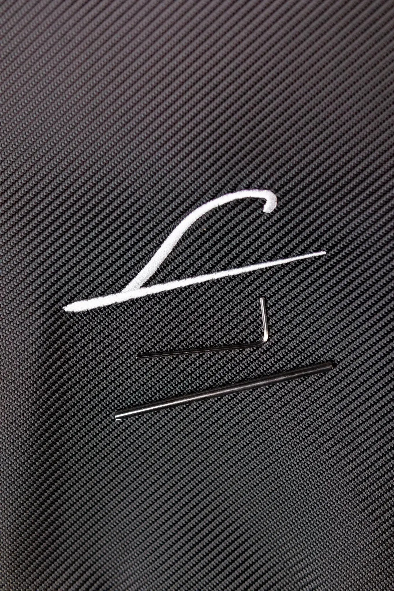 Legator N8FX-BW 8-String Multi-Scale Electric Guitar - Black Widow with Gig Bag