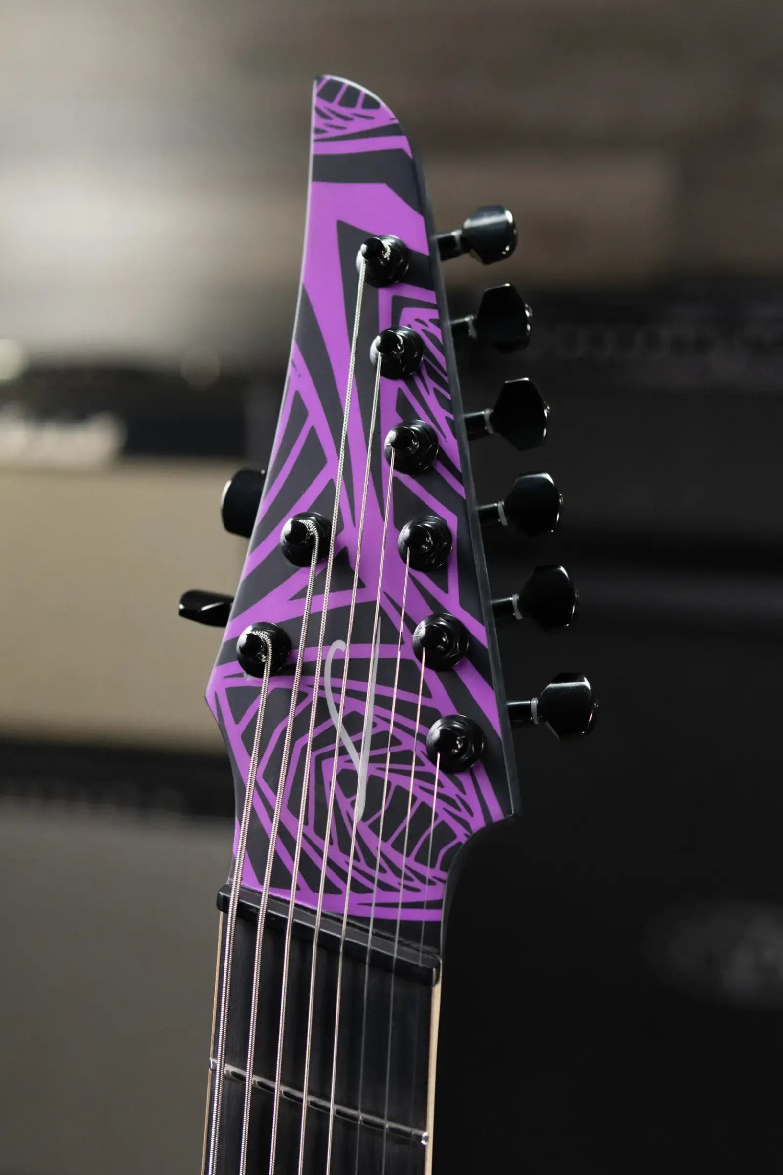 Legator N8F-INK Ninja Bolt-On 8-String Multi-Scale Electric Guitar - Satin Ilya Purple