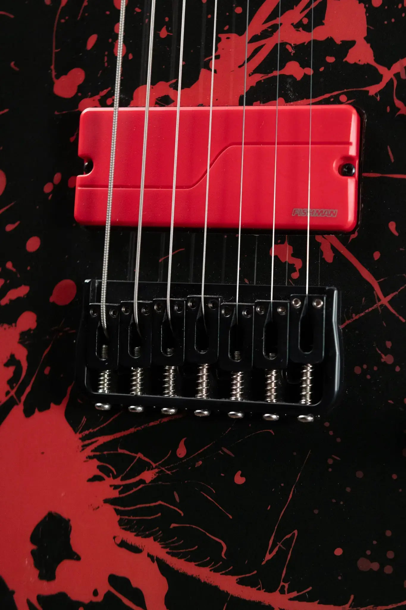 Legator Ninja N7 Slaughter 7-String Electric Guitar - Black with Gig Bag