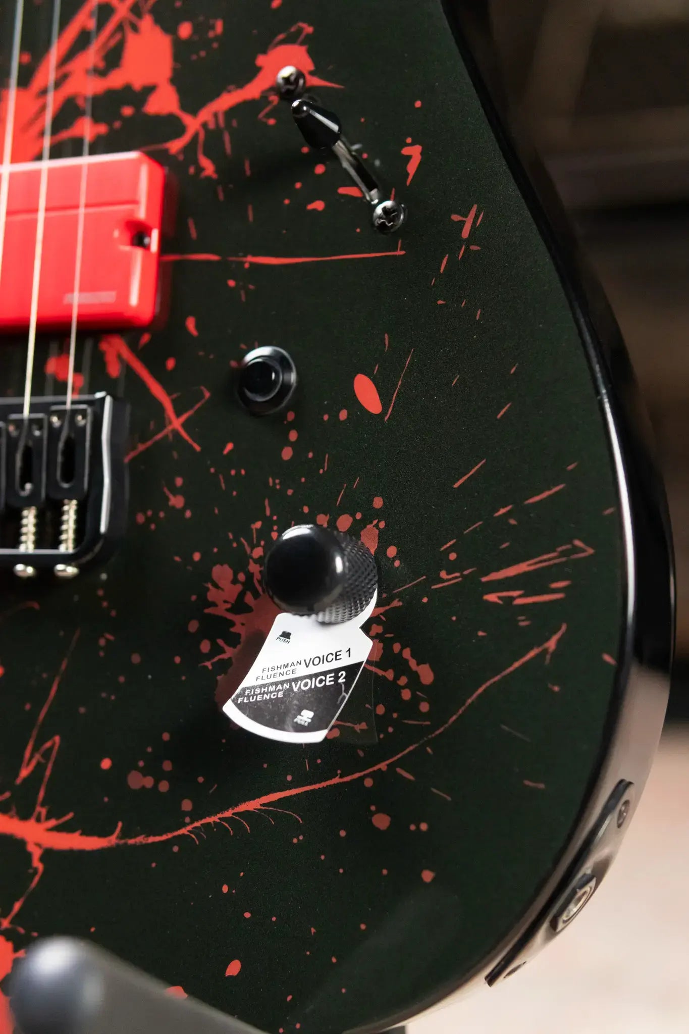 Legator Ninja N7 Slaughter 7-String Electric Guitar - Demolisher Black with Gig Bag