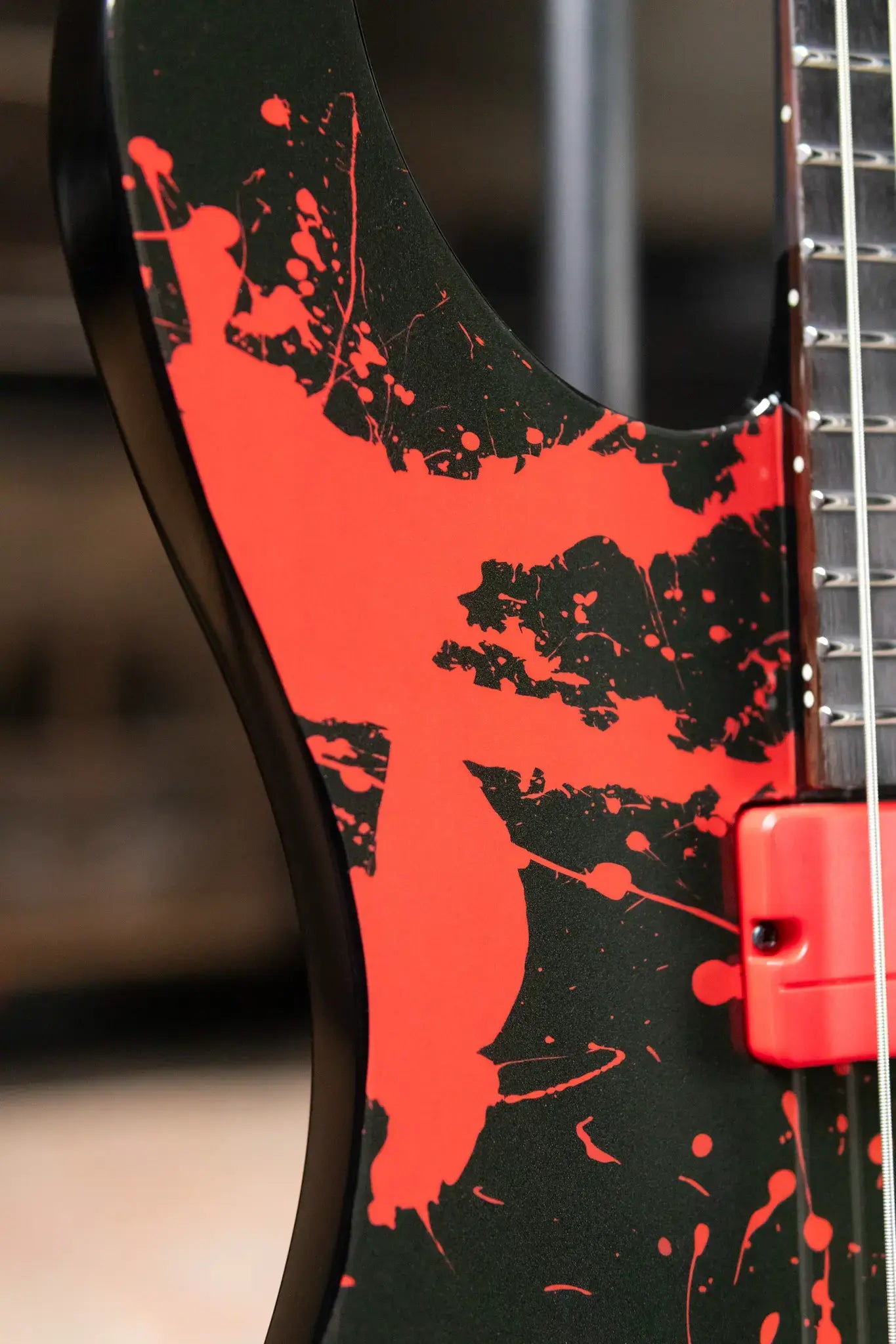 Legator Ninja N7 Slaughter 7-String Electric Guitar - Demolisher Black with Gig Bag