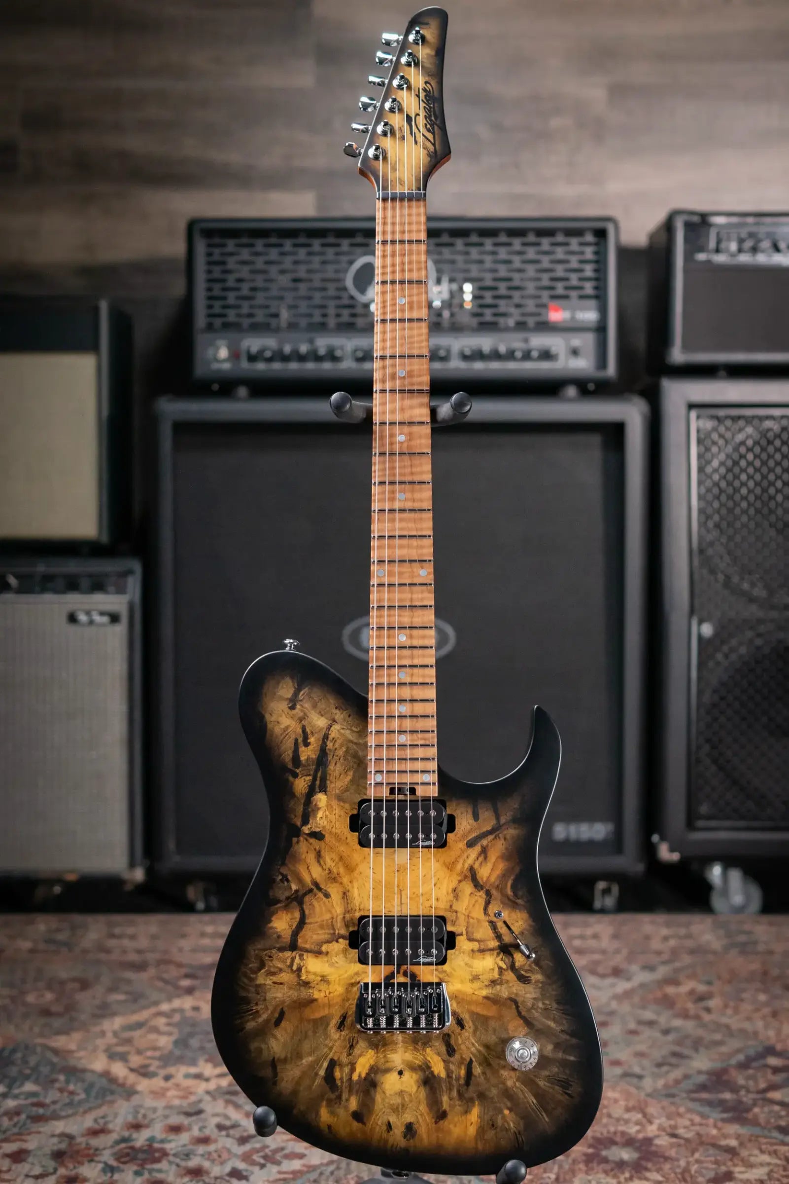 Legator OS300-JB Electric Guitar - Jupiter Burst with Gig Bag