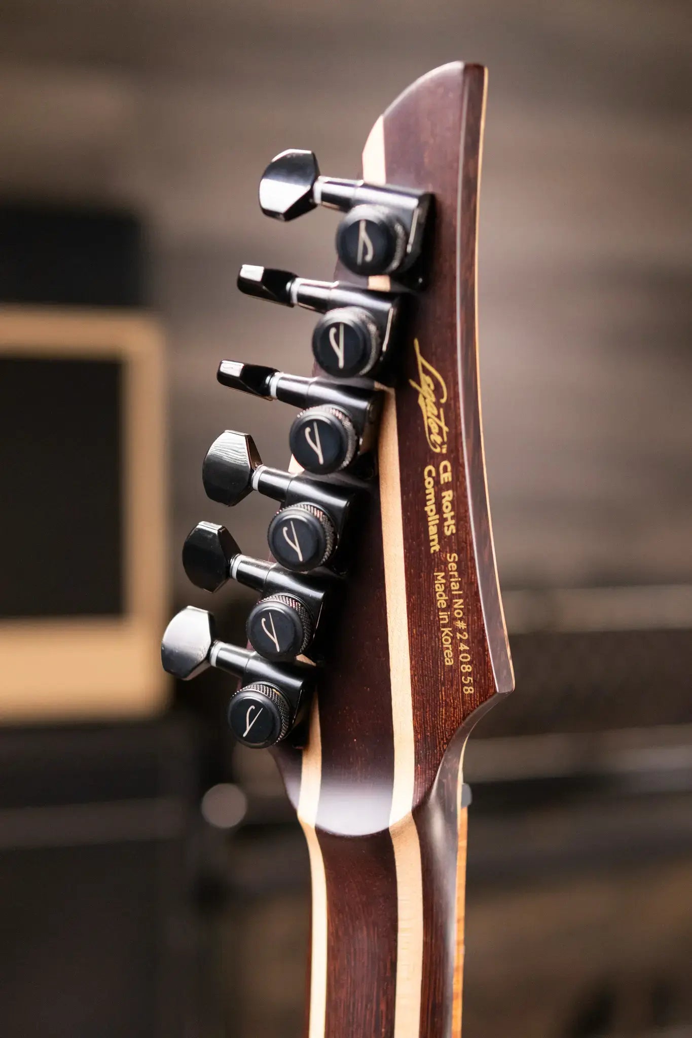 Legator X6F-CL Multi-Scale Electric Guitar - Coral with Gig Bag