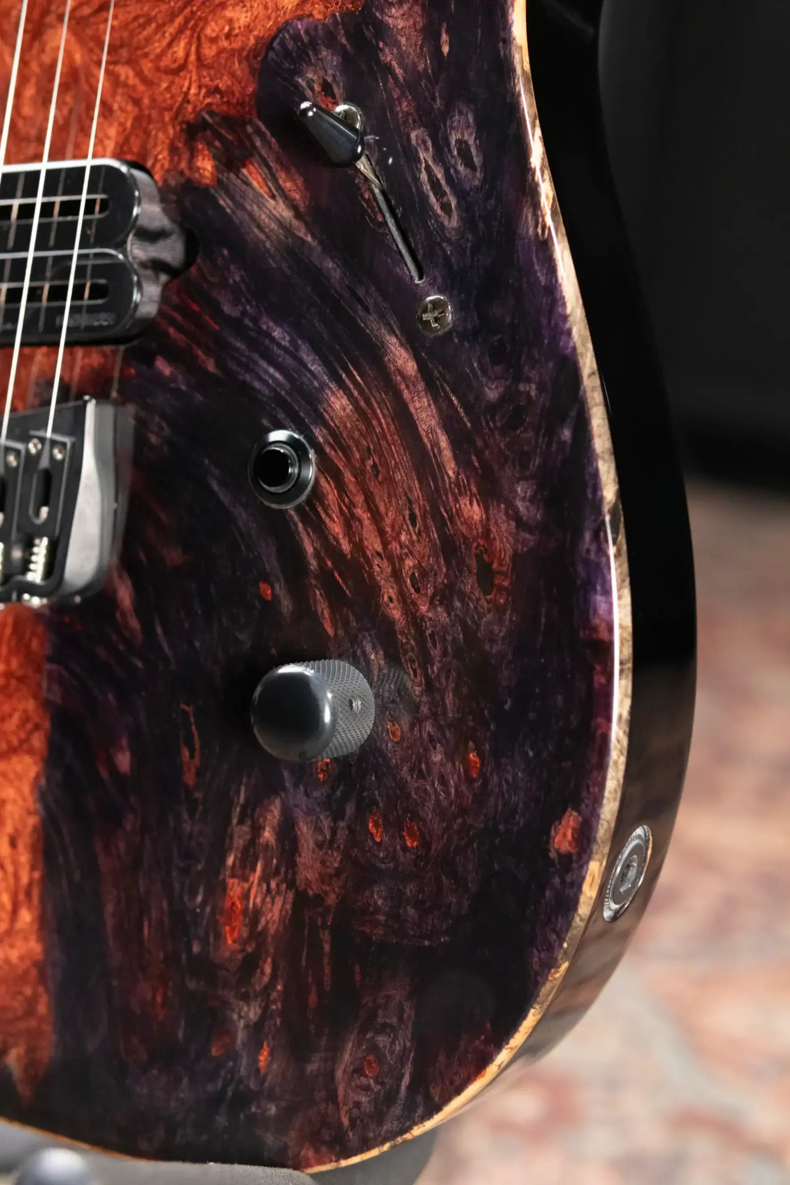 Legator X6F-MG Multi-Scale Electric Guitar - Magma with Gig Bag