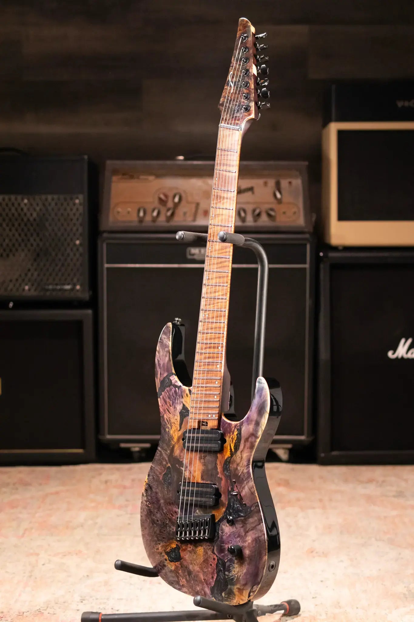 Legator X7F-CL Electric Guitar - Coral with Gig Bag