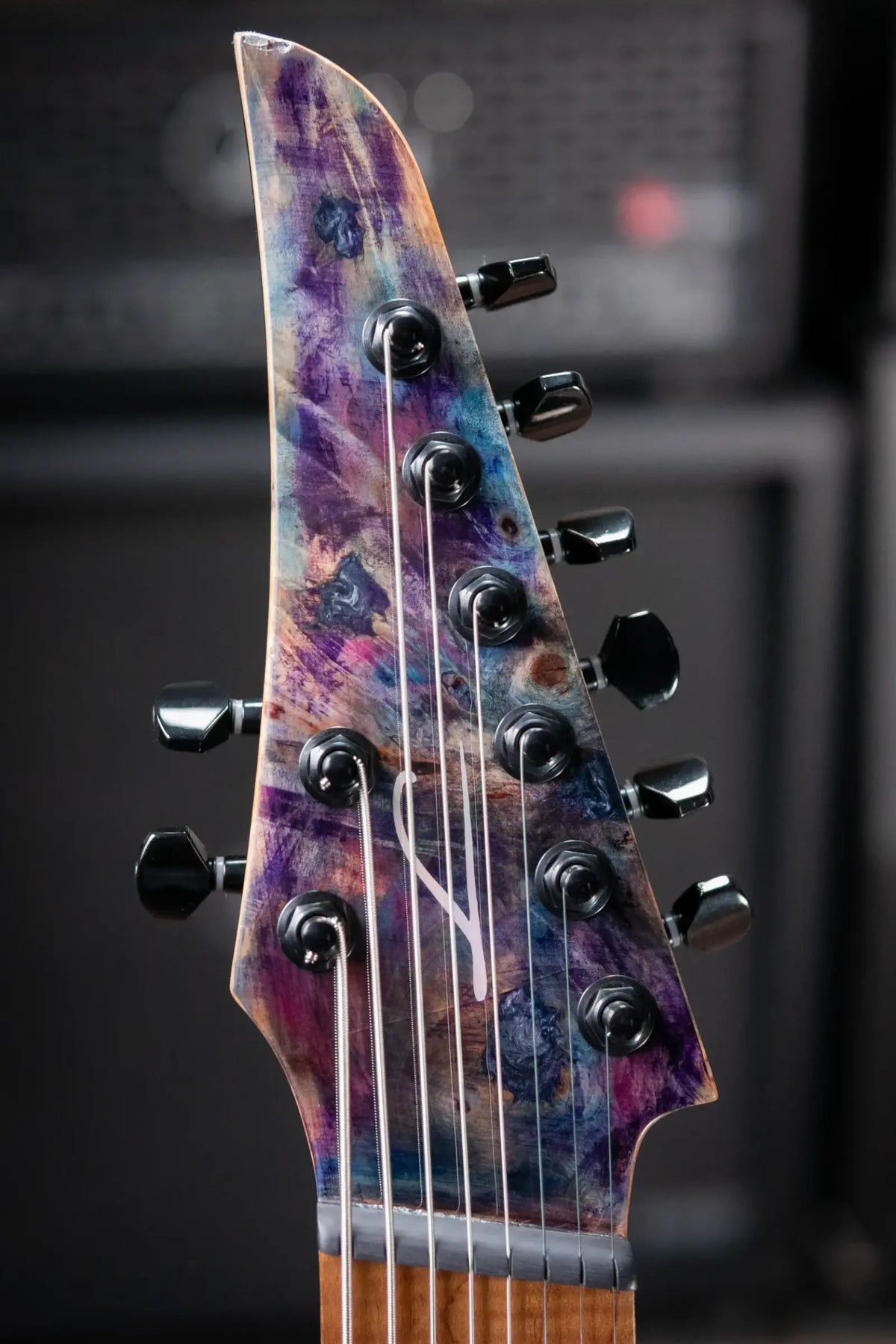 Legator X8F-CL 8-String Multi-Scale Electric Guitar - Coral with Gig Bag - B-Stock