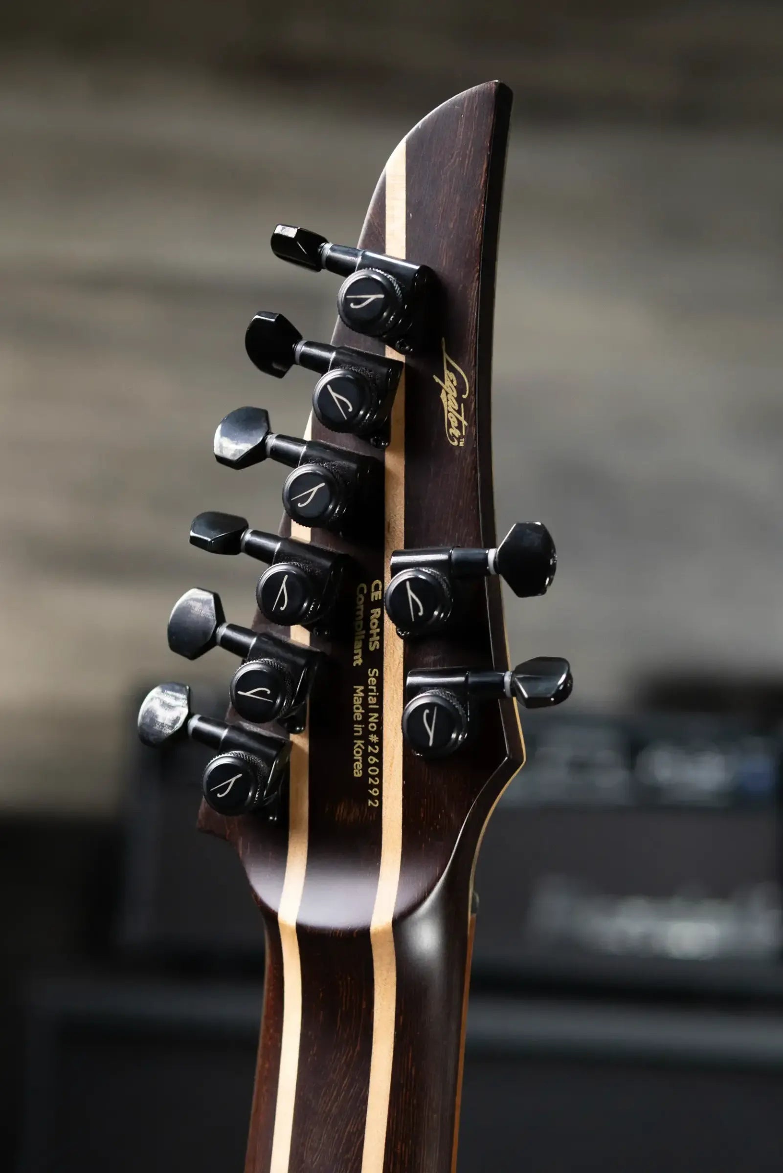 Legator X8F-MG 8-String Multi-Scale Headless Electric Guitar - Magma with Gig Bag