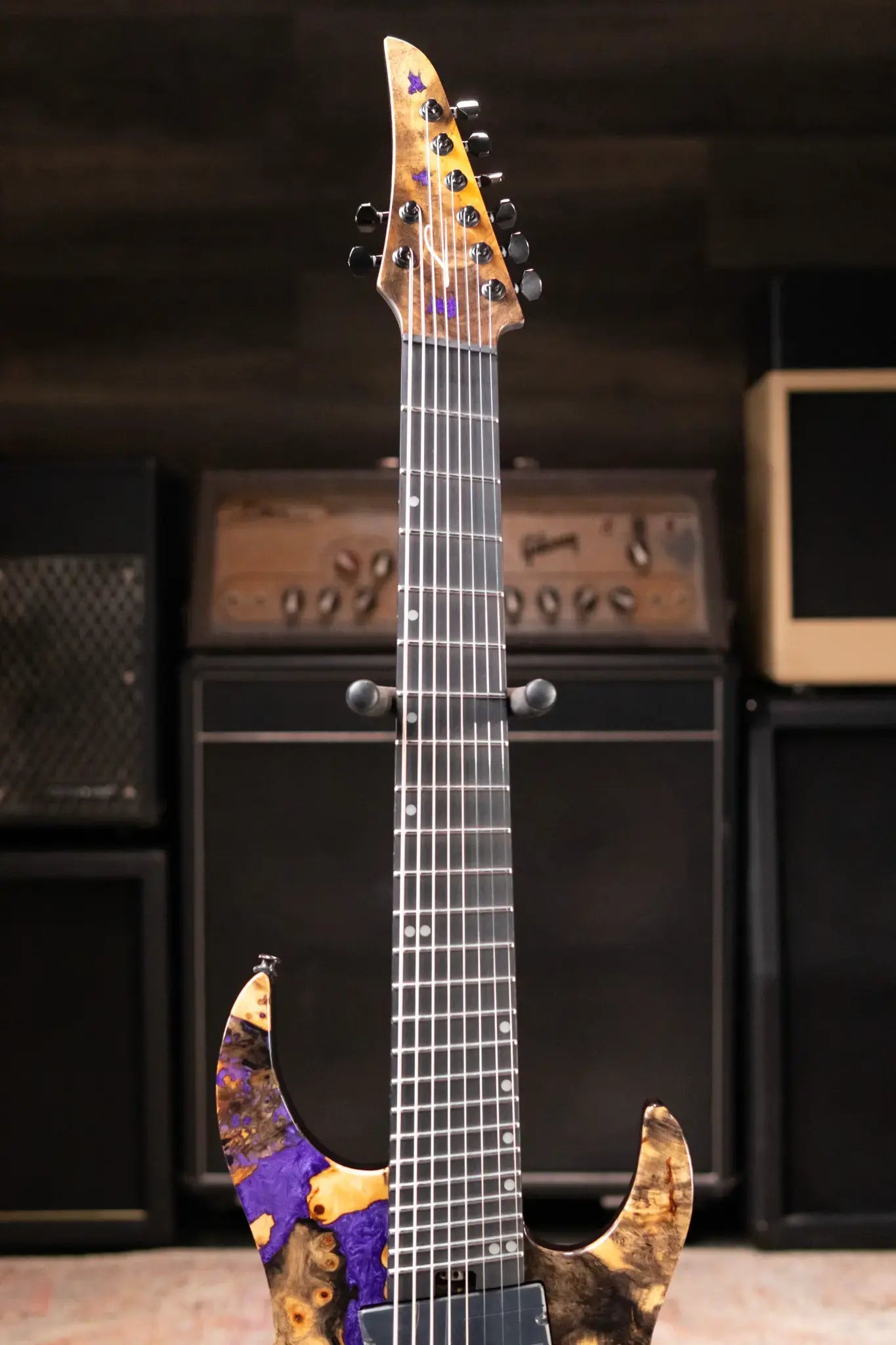 Legator X8F-RP Multi-Scale 8-String Electric Guitar - Royal Purple with Gig Bag