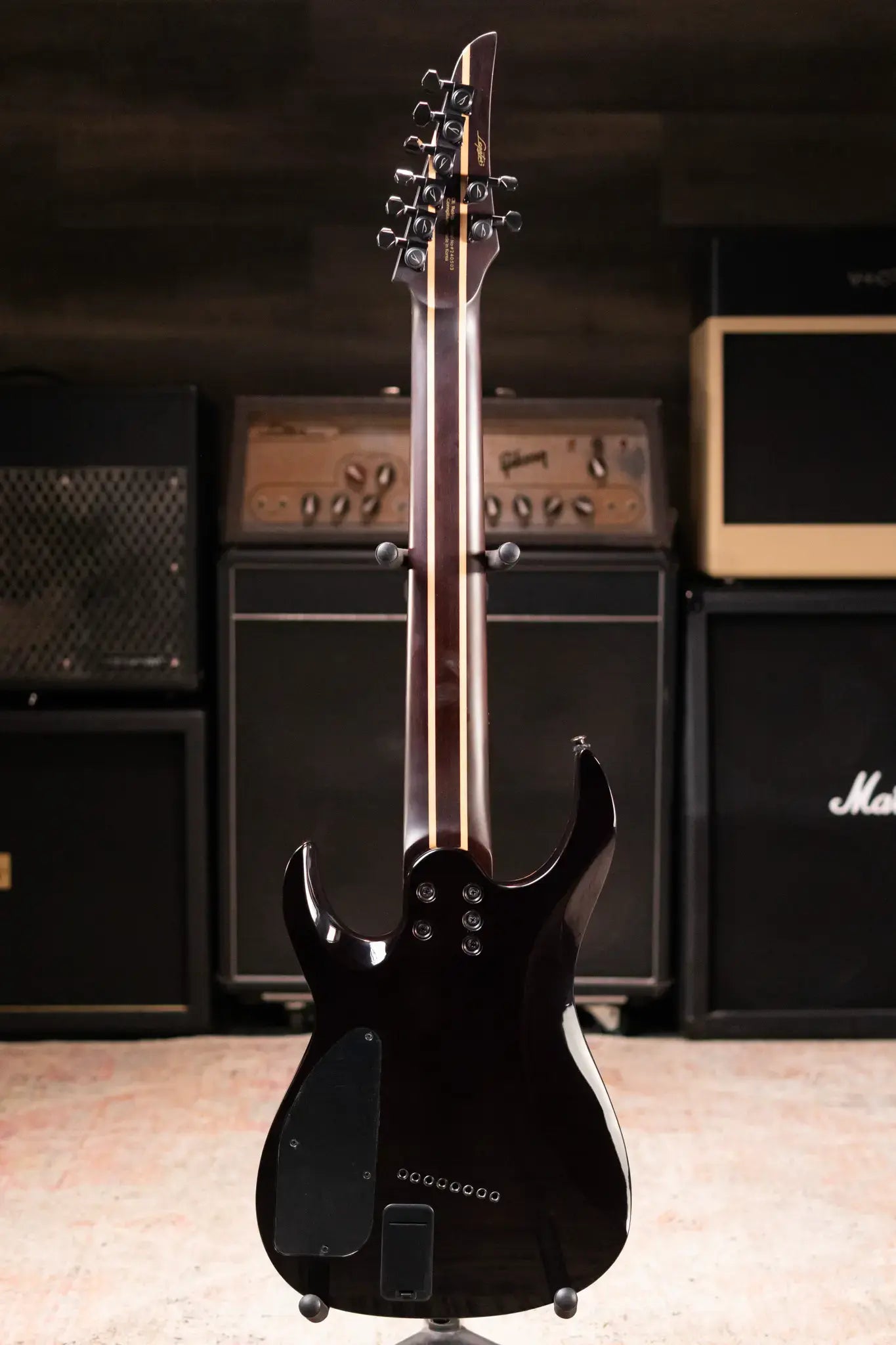 Legator X8F-RP Multi-Scale 8-String Electric Guitar - Royal Purple with Gig Bag