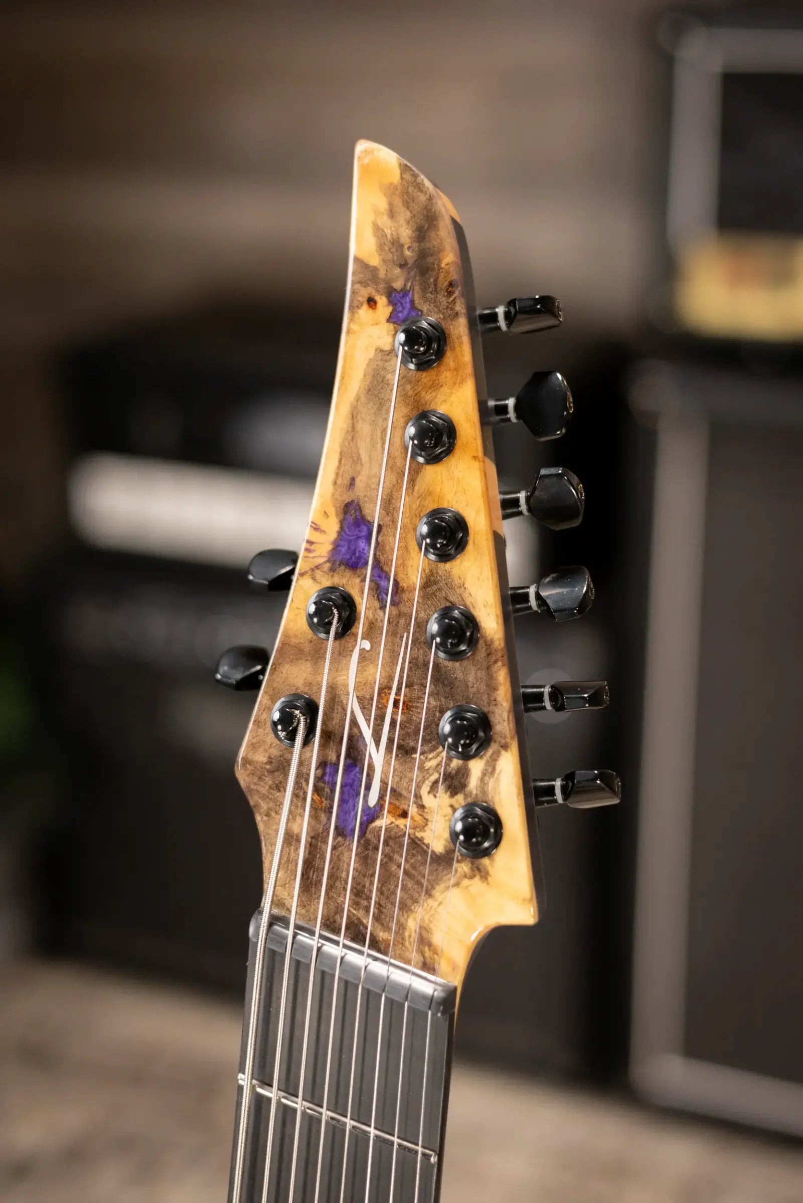 Legator X8F-RP Super Multi-Scale 8-String Electric Guitar - Royal Purple with Gig Bag