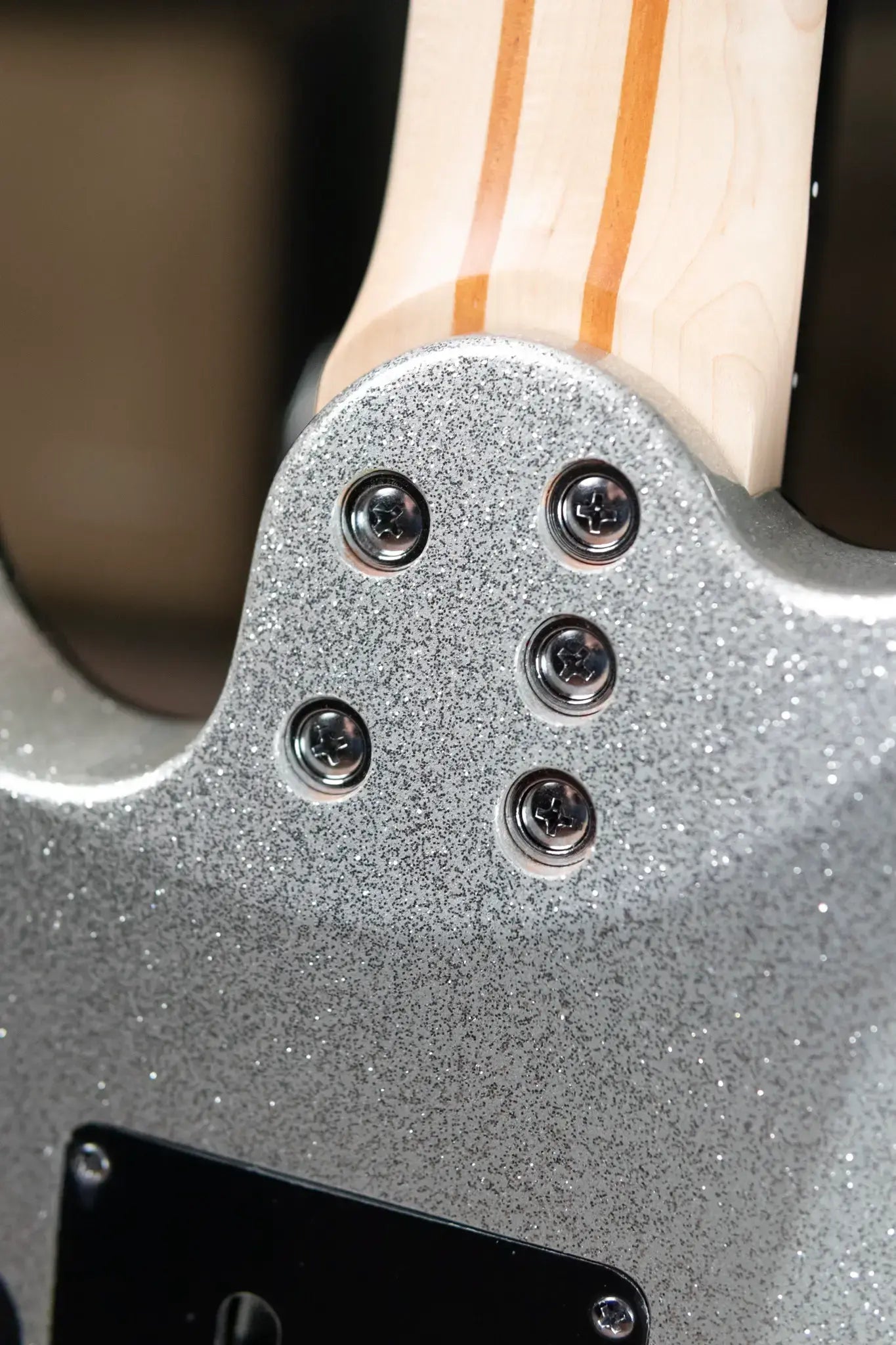 Legator Y07 7-String Electric Guitar - Silver with Gig Bag