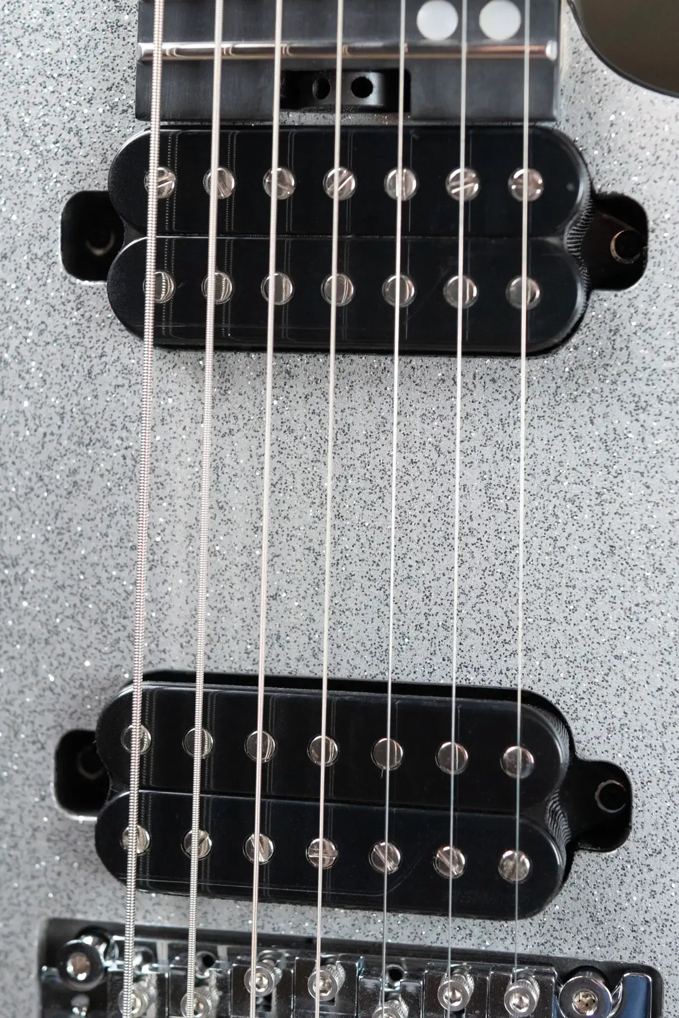 Legator Y07 7-String Electric Guitar - Silver with Gig Bag