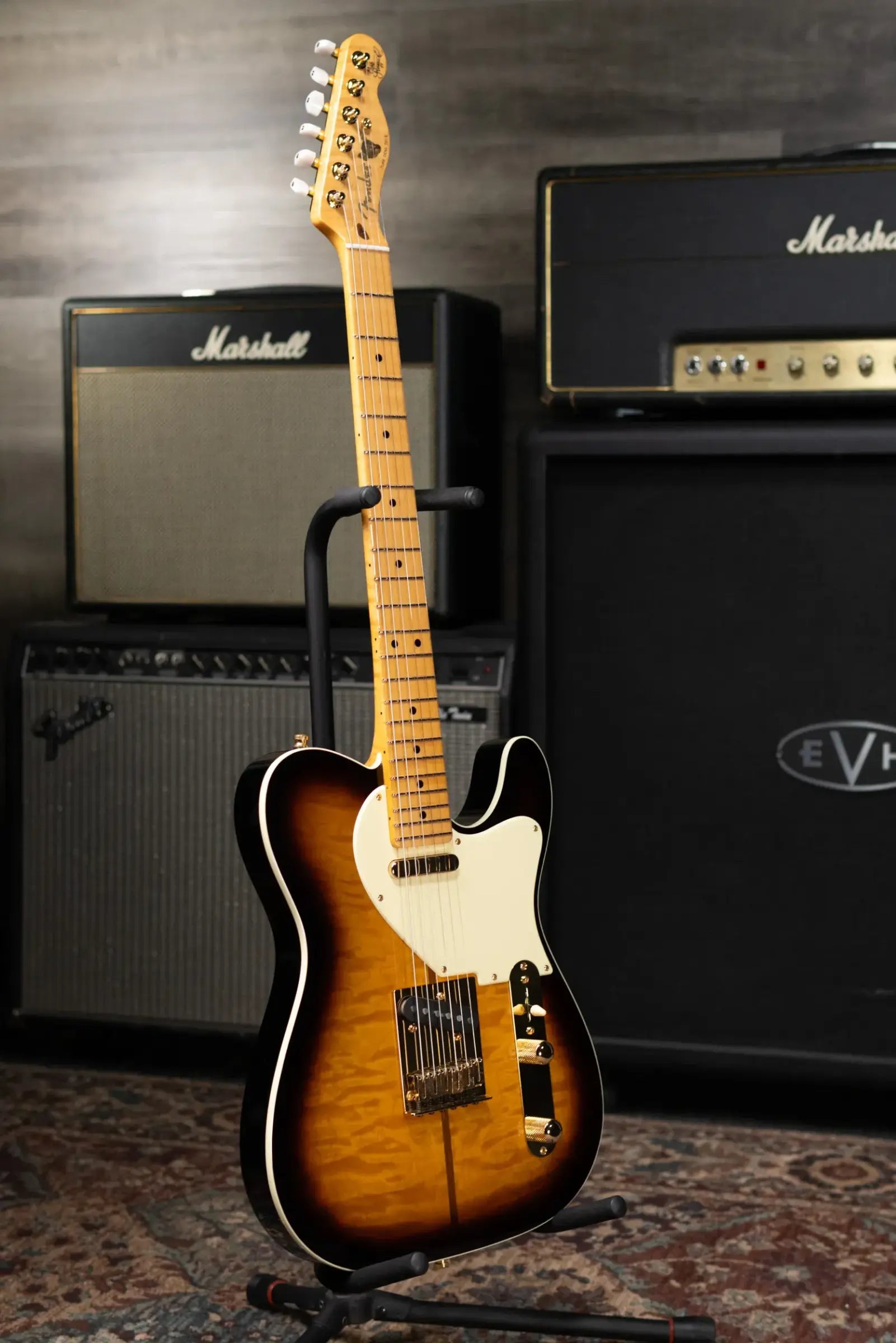 Fender Custom Shop Merle Haggard "Tuff Dog" Telecaster Electric Guitar - 2-Color Sunburst with Hardshell Case