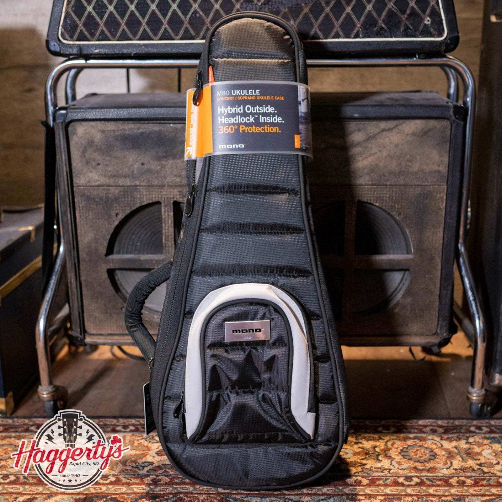MONO Classic Concert Ukulele Case Black