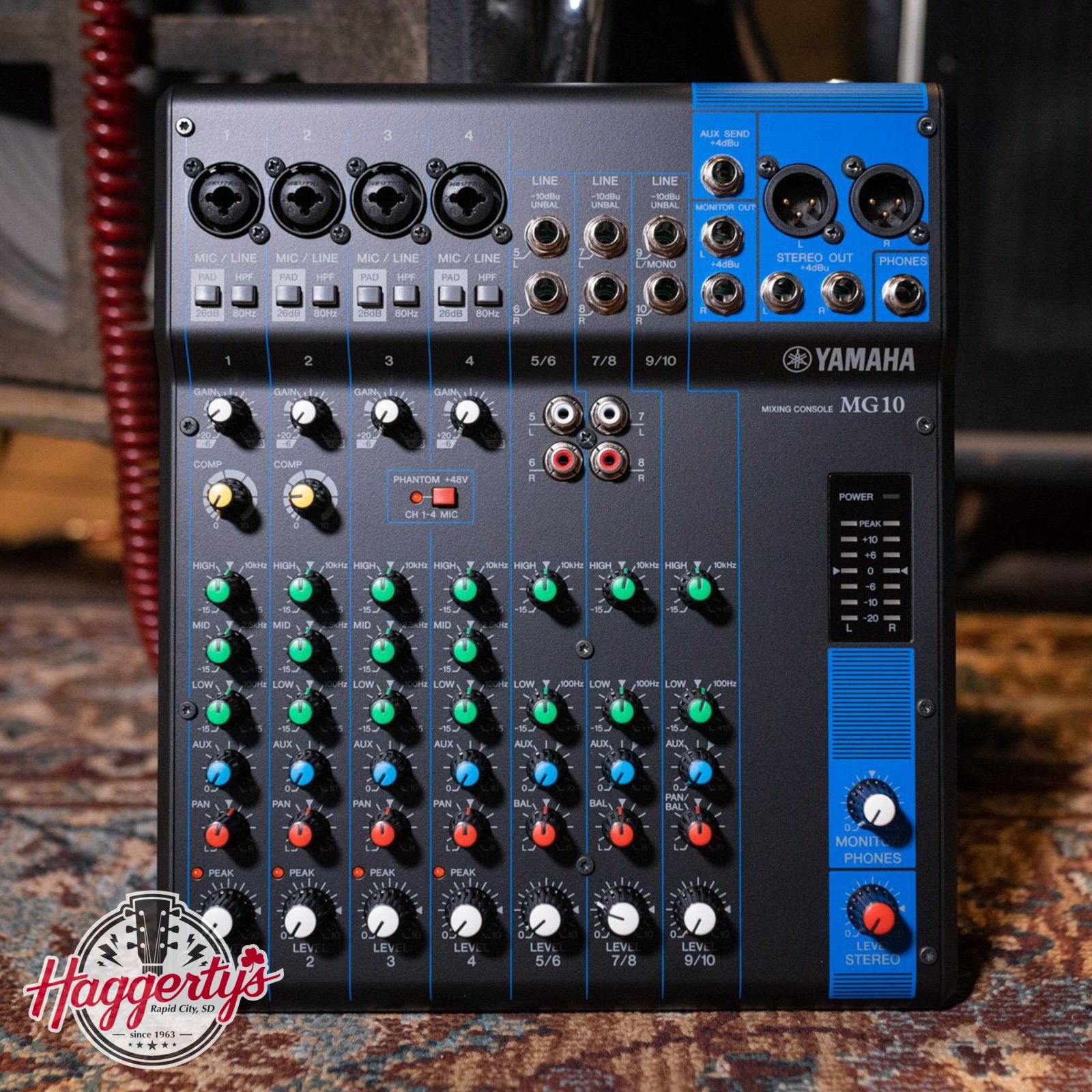 Yamaha 10 Channel Analog Mixer (MG10)