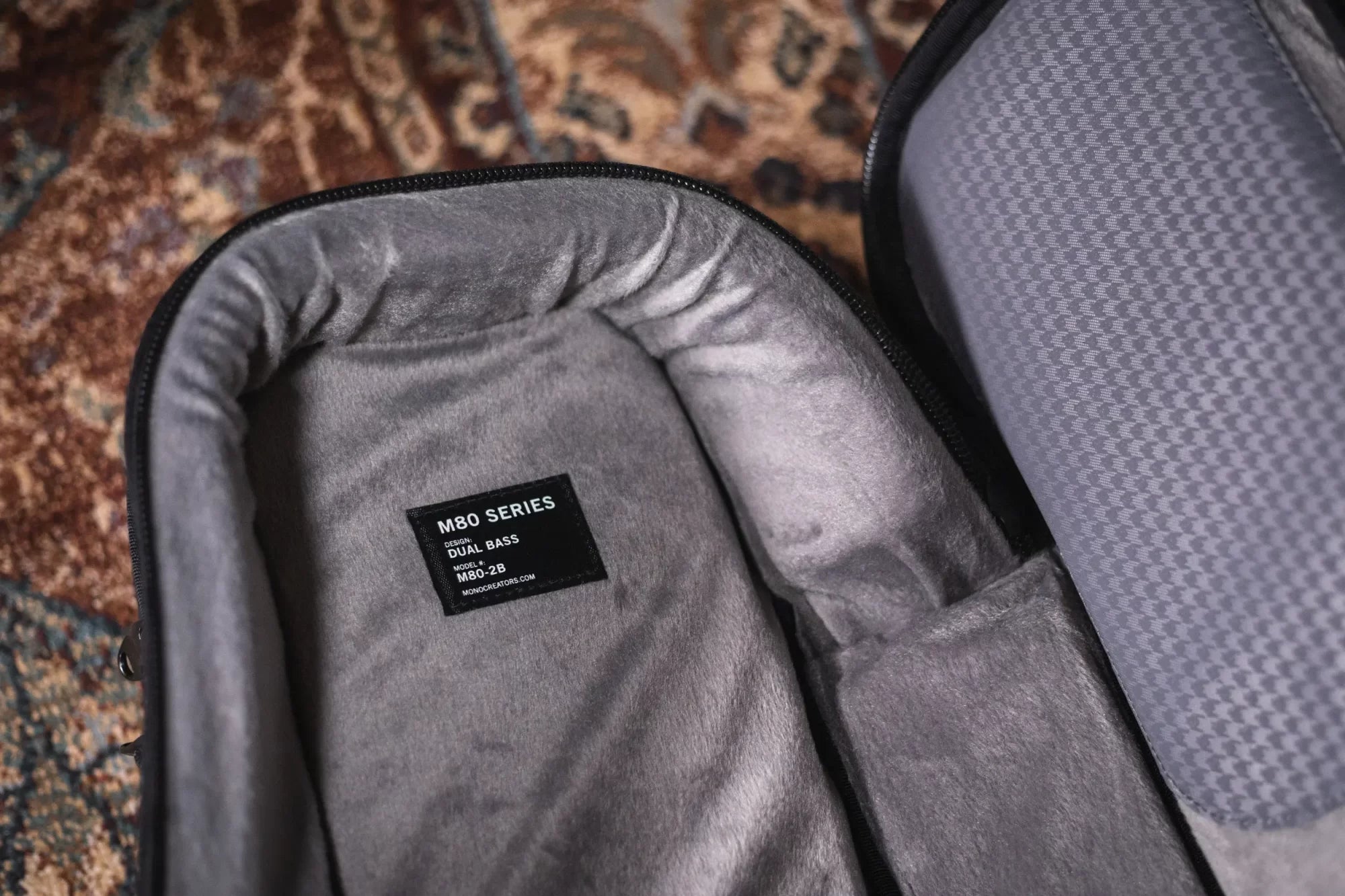 MONO Classic Dual Bass Guitar Case Black