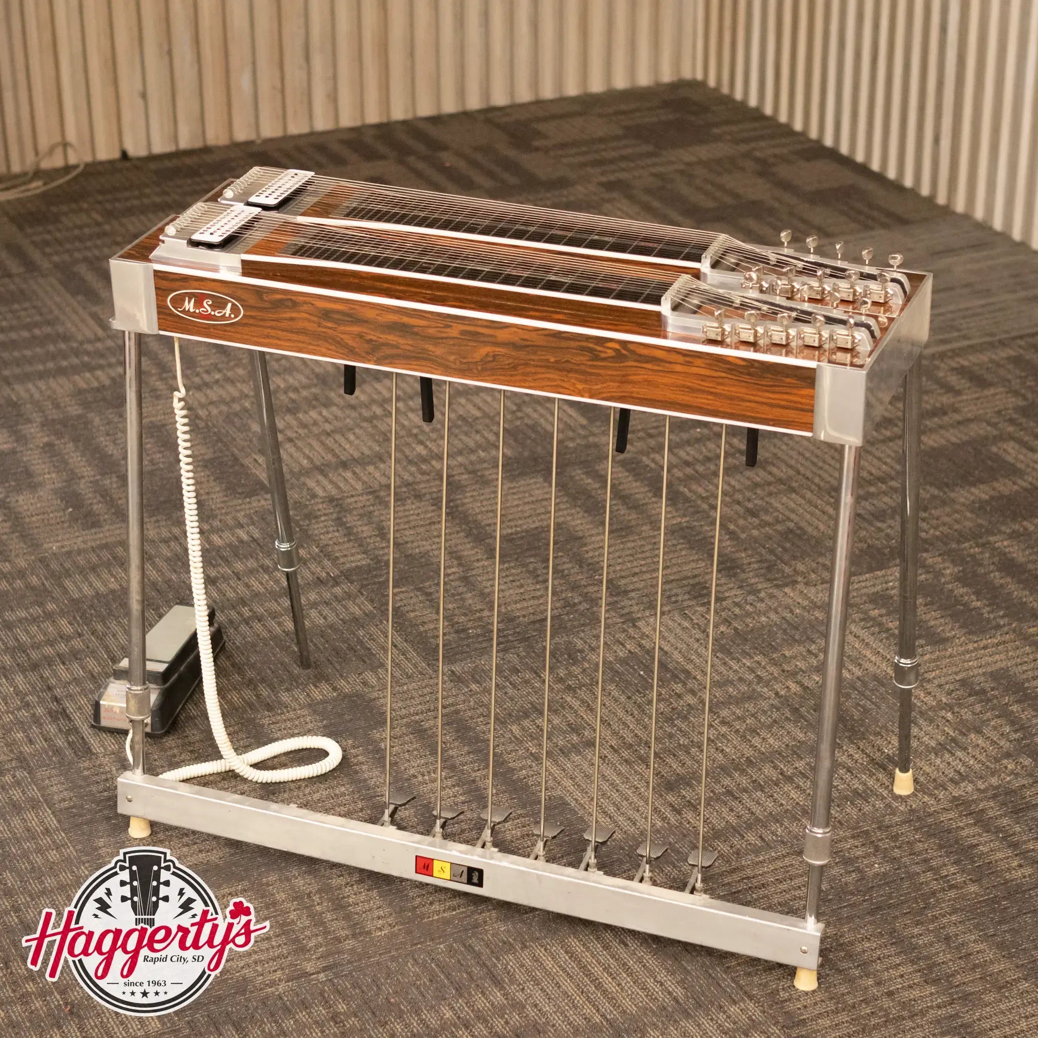 MSA Classic D-10 Double Neck Pedal Steel Guitar - Used