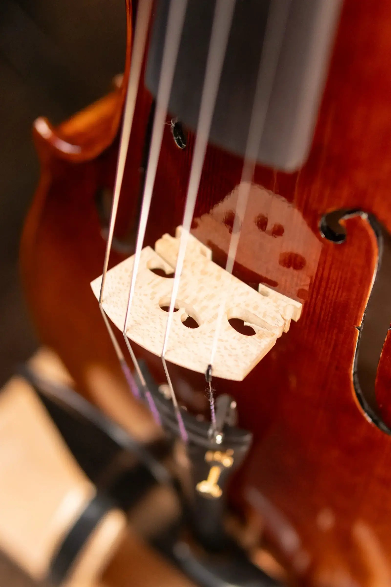 Maple Leaf Strings Craftsman Collection Chaconne Parisian Eye Violin - 4/4 Size