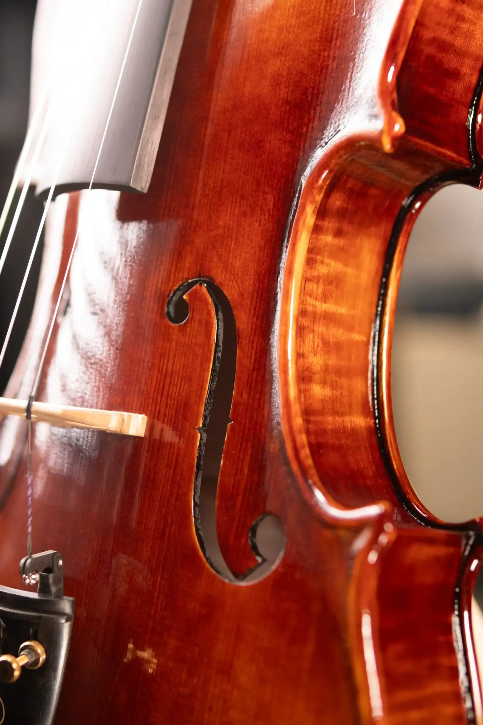 Maple Leaf Strings Craftsman Collection Chaconne Parisian Eye Violin - 4/4 Size