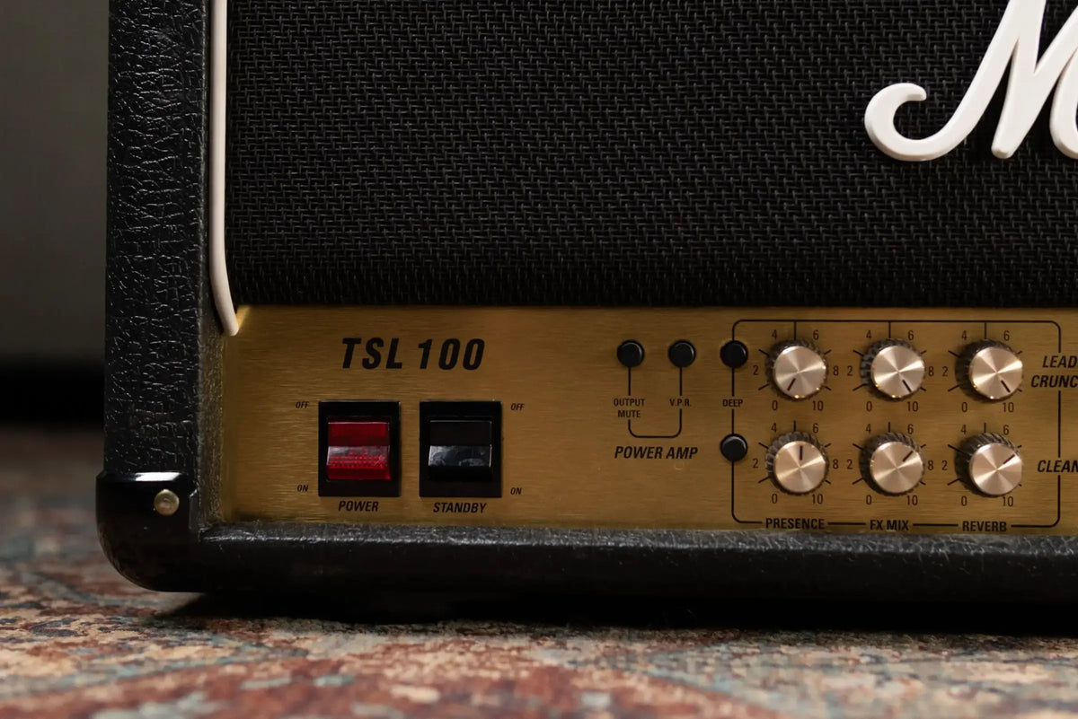 Marshall JCM 2000 TSL 100 Triple Super Lead 3-Channel 100-Watt Guitar Amp Head with Gig Bag - Used