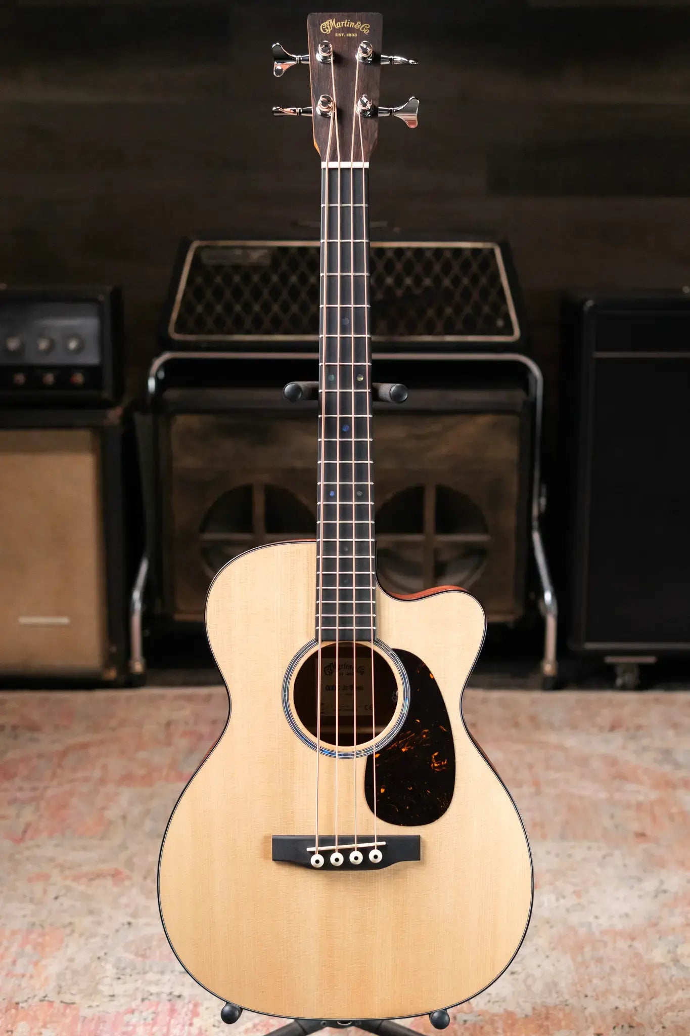 Martin 000C Jr-E Acoustic/Electric Bass with Gig Bag