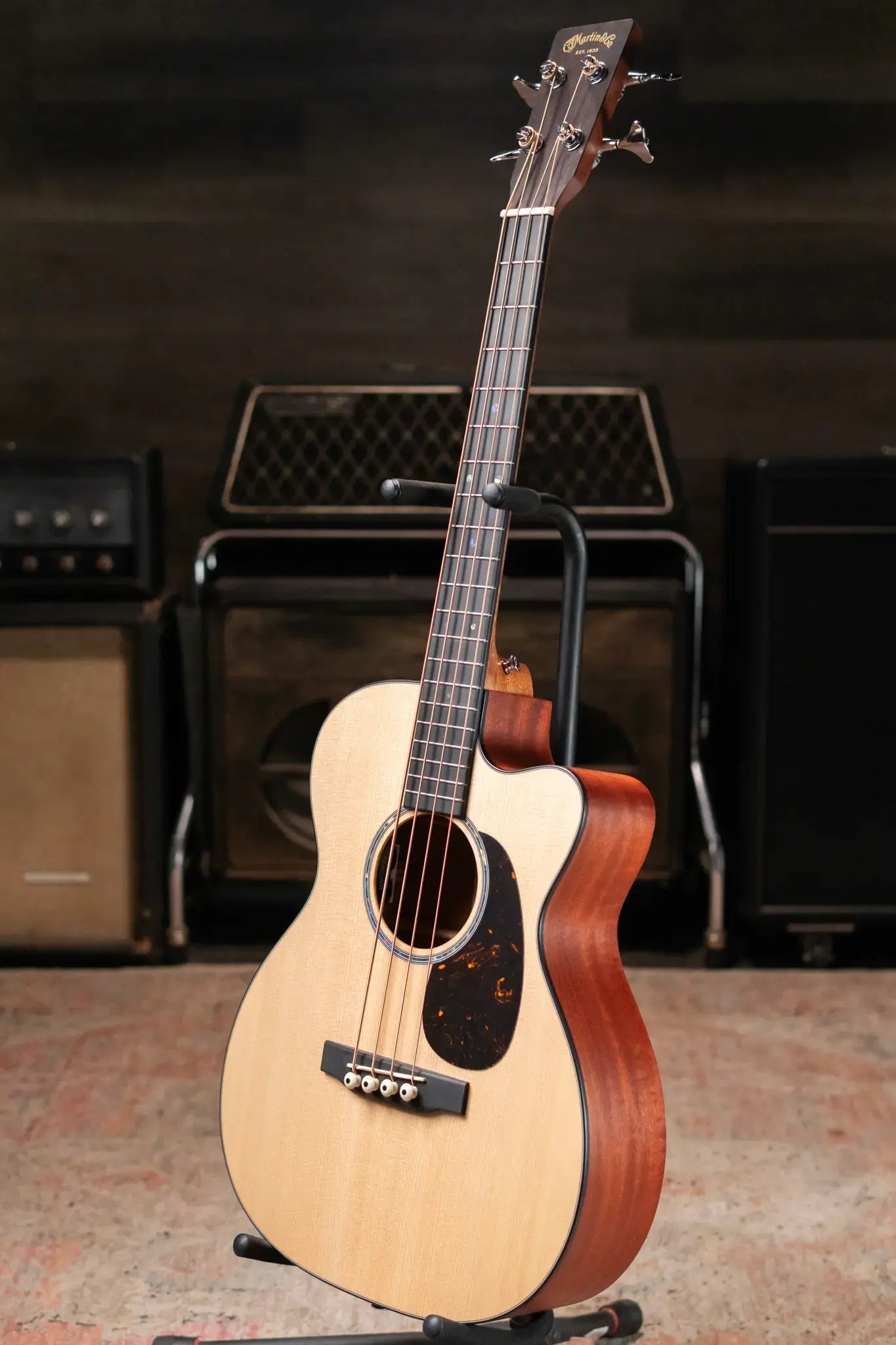 Martin 000C Jr-E Acoustic/Electric Bass with Gig Bag