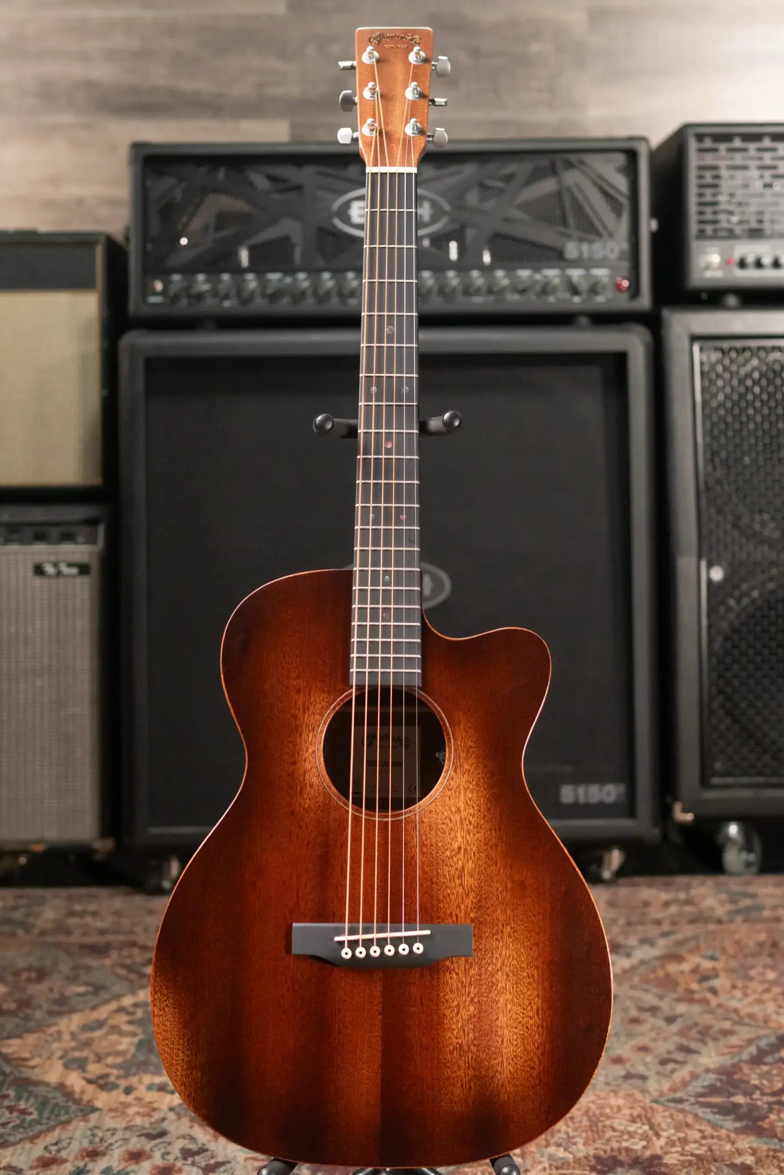 Martin 000C Jr-E StreetMaster Acoustic/Electric Guitar with Gig Bag