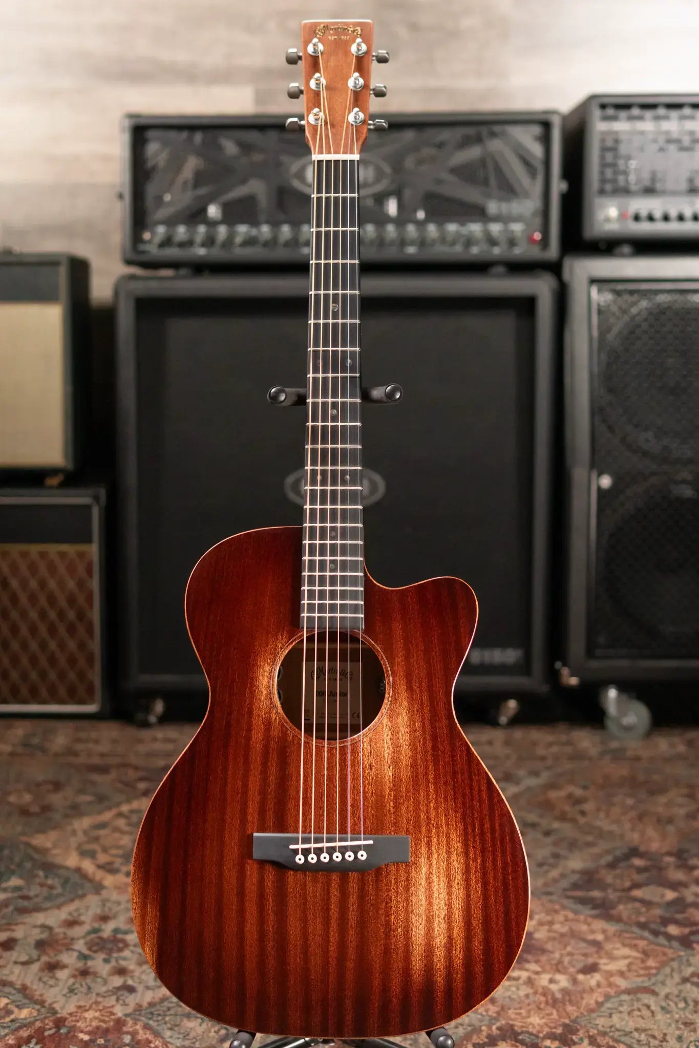 Martin 000C Jr-E Street Master Acoustic/Electric Guitar with Gig Bag