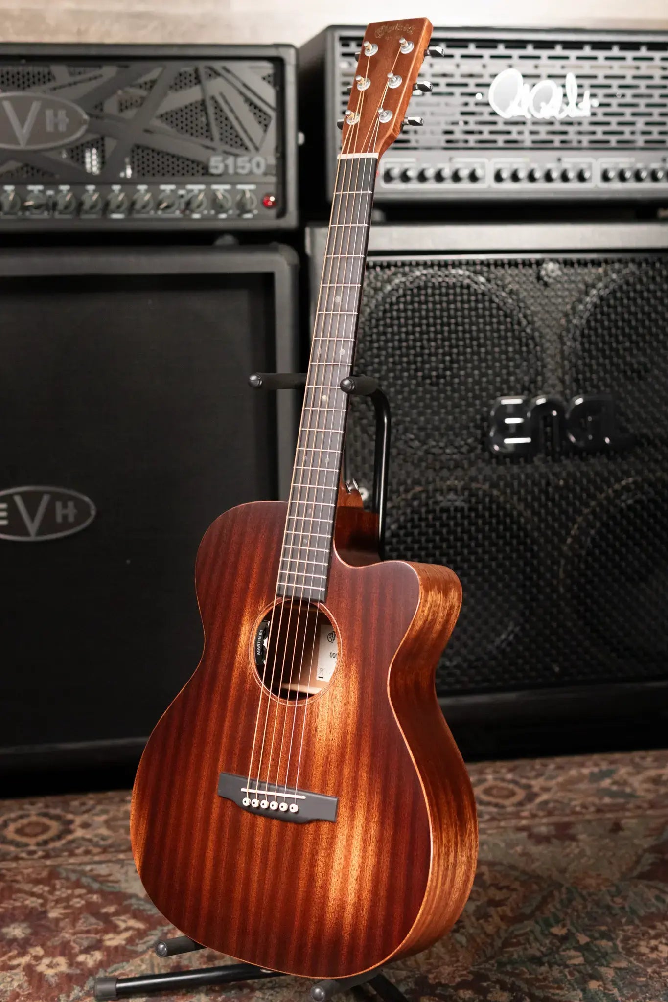 Martin 000C Jr-E Street Master Acoustic/Electric Guitar with Gig Bag