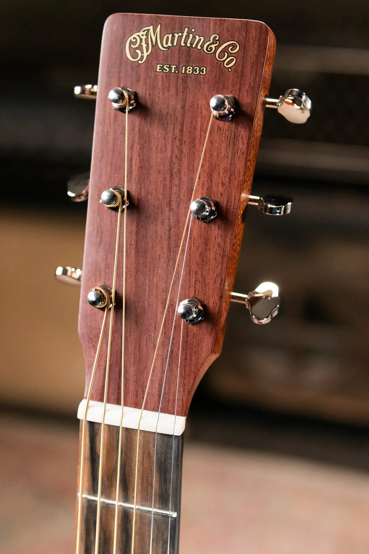 Martin 000E Retro Plus Mahogany Acoustic/Electric Guitar with Gig Bag - Demo