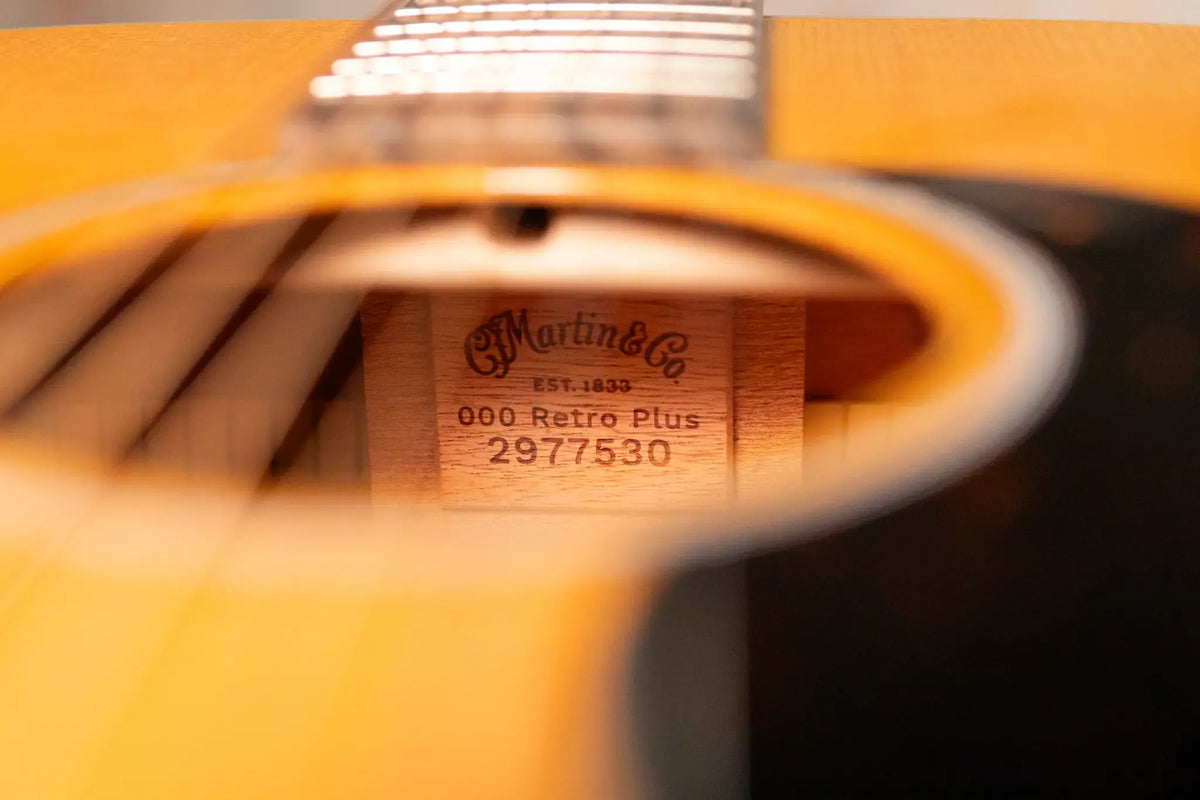 Martin 000E Retro Plus Mahogany Acoustic/Electric Guitar with Gig Bag - Demo