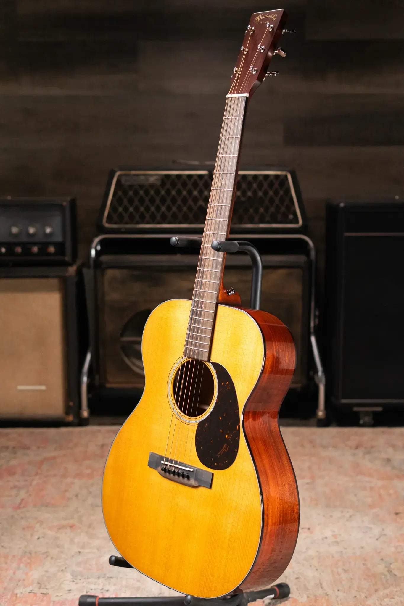 Martin 000E Retro Plus Mahogany Acoustic/Electric Guitar with Gig Bag