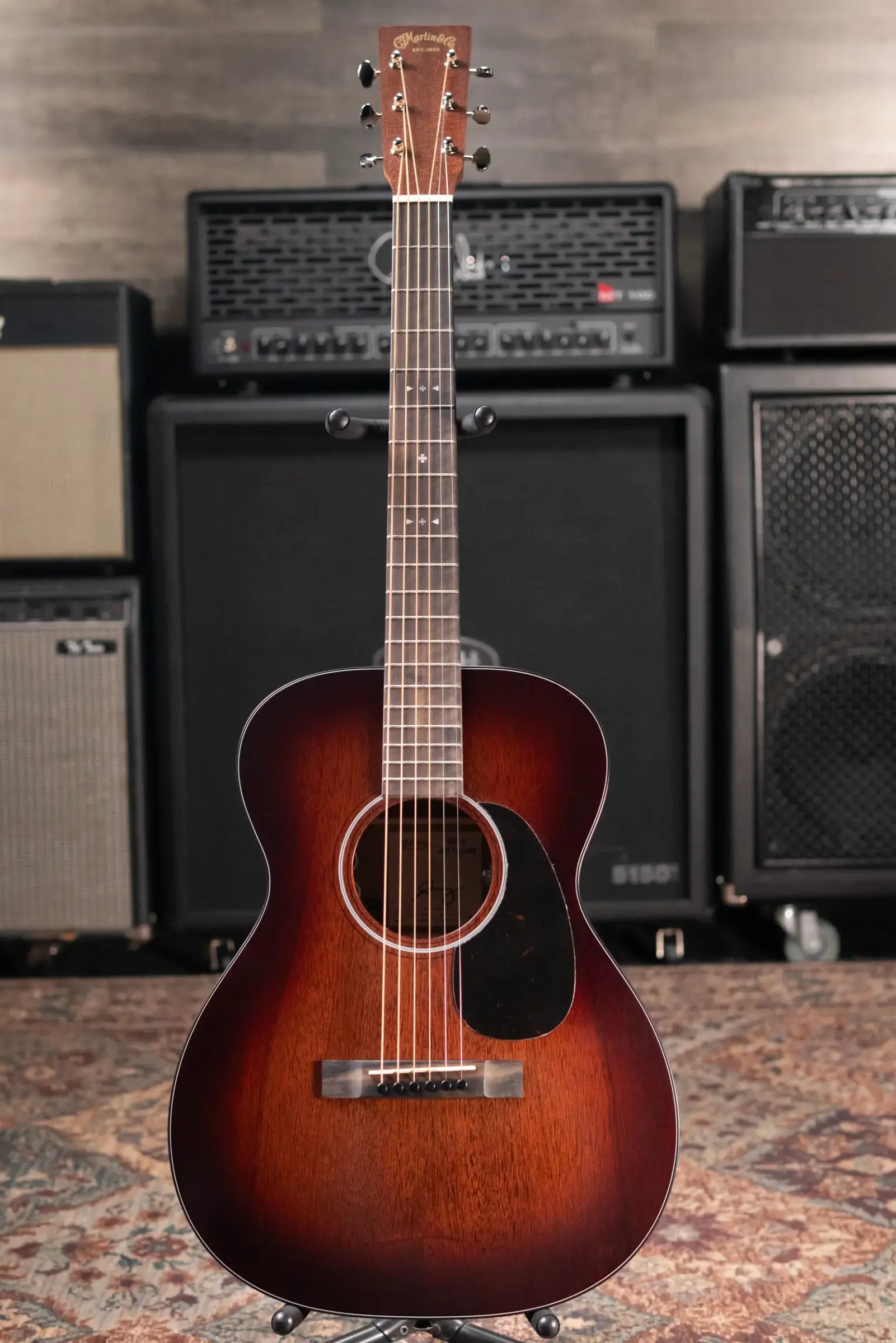 Martin 000Jr-E Jeff Tweedy Signature Acoustic/Electric Guitar with Gig Bag