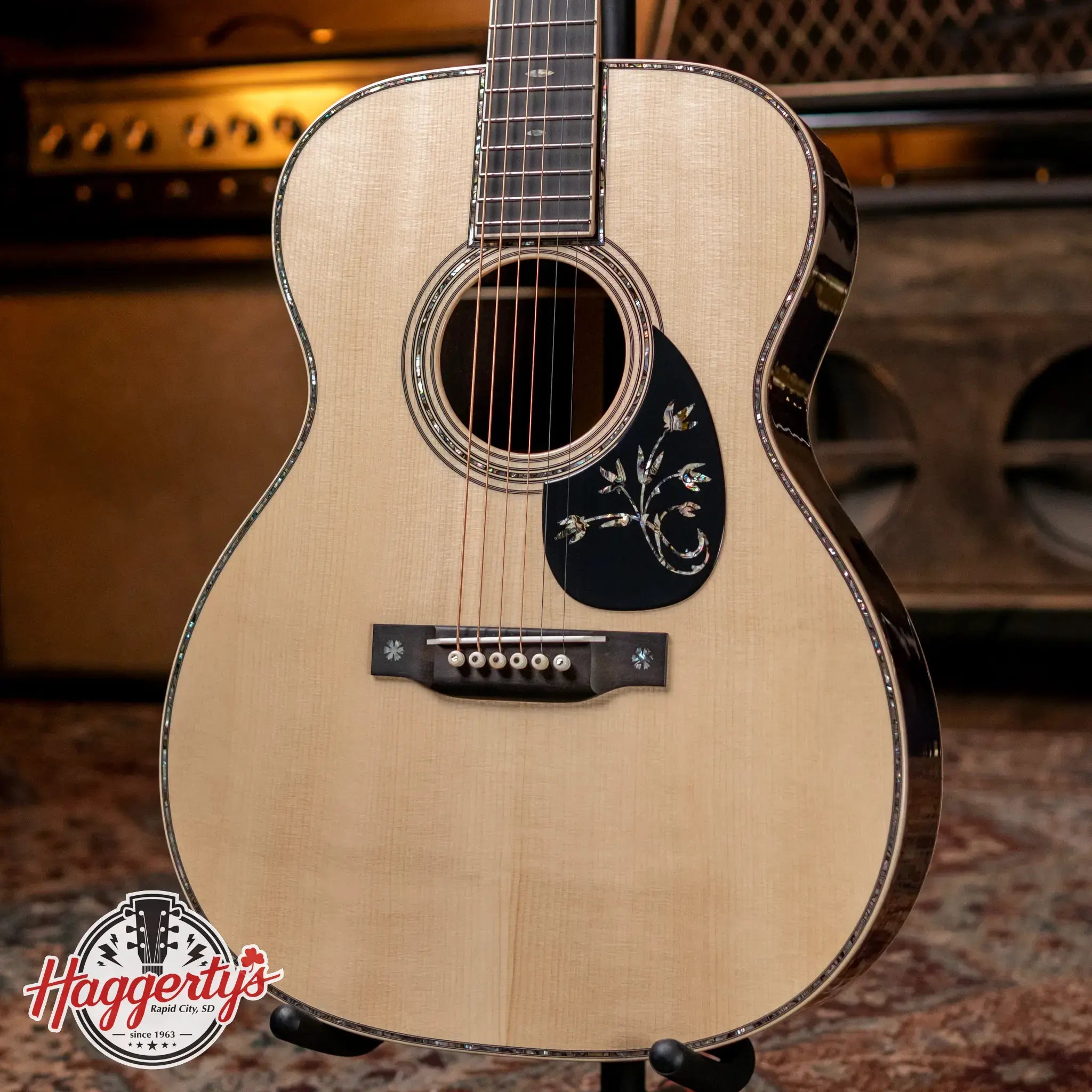 Martin 000-14F Acoustic - Wild Grain East Indian Rosewood with Hardshell Case