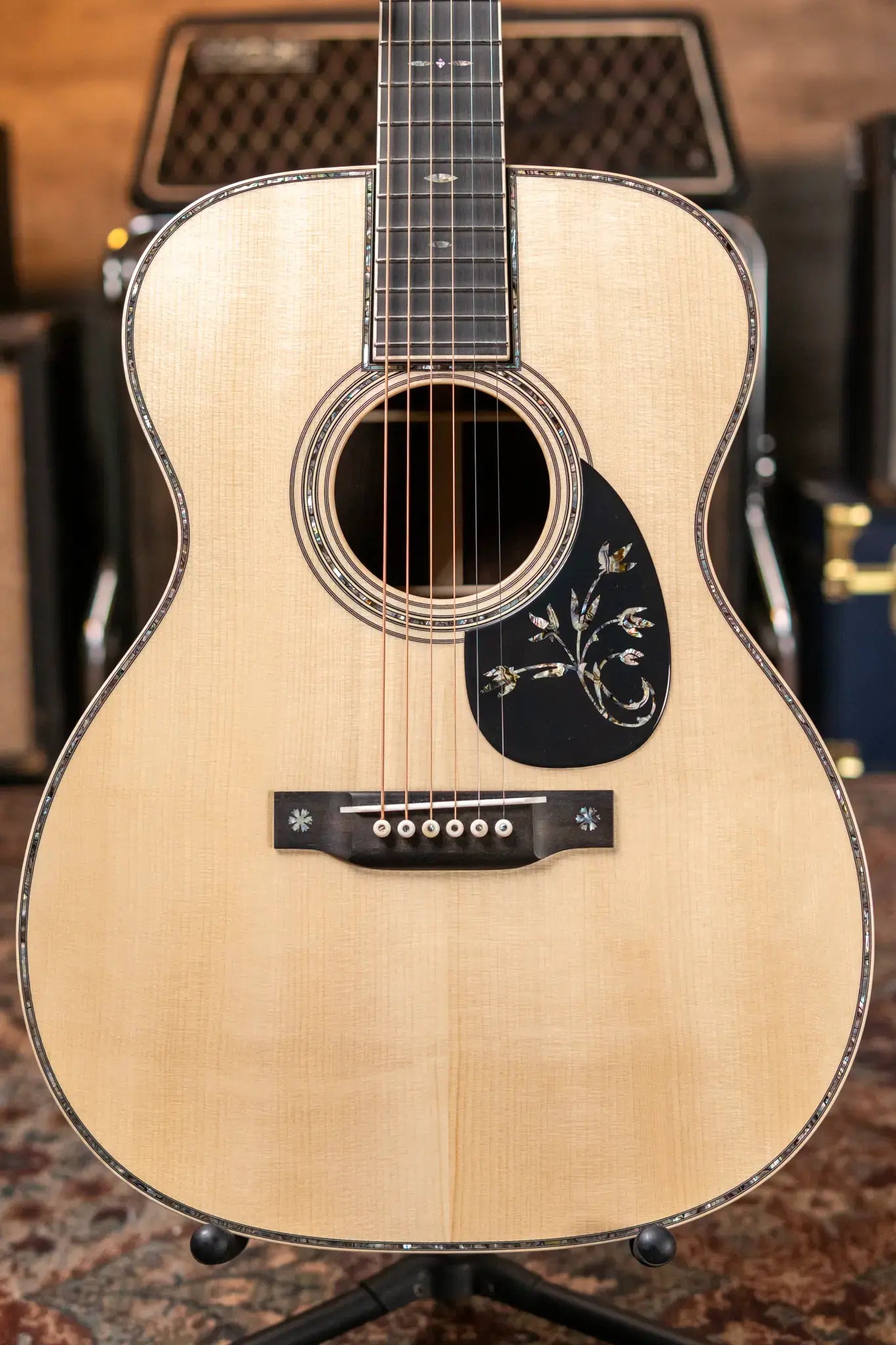 Martin 000-14F Acoustic - Wild Grain East Indian Rosewood with Hardshell Case