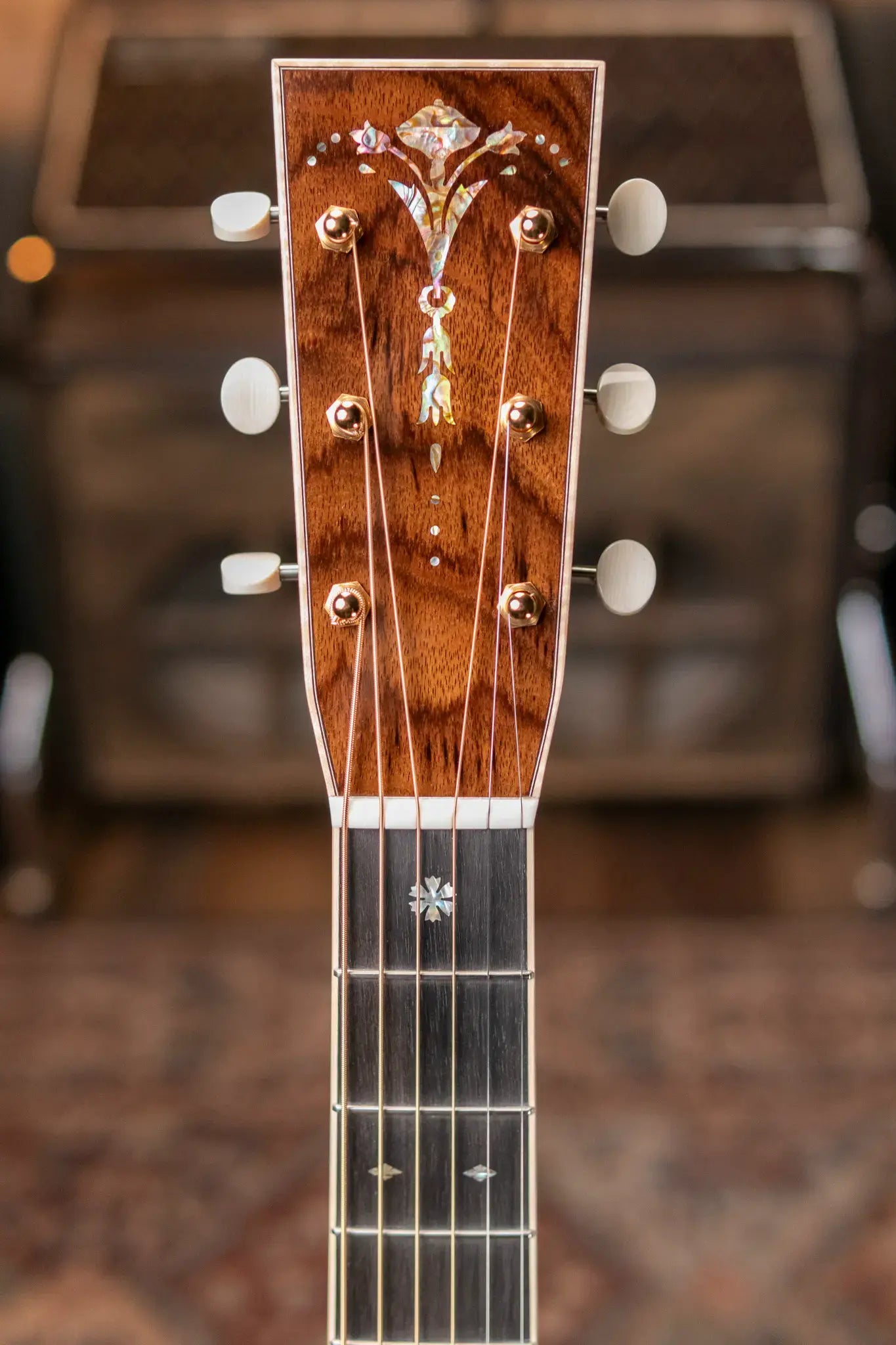 Martin 000-14F Acoustic - Wild Grain East Indian Rosewood with Hardshell Case