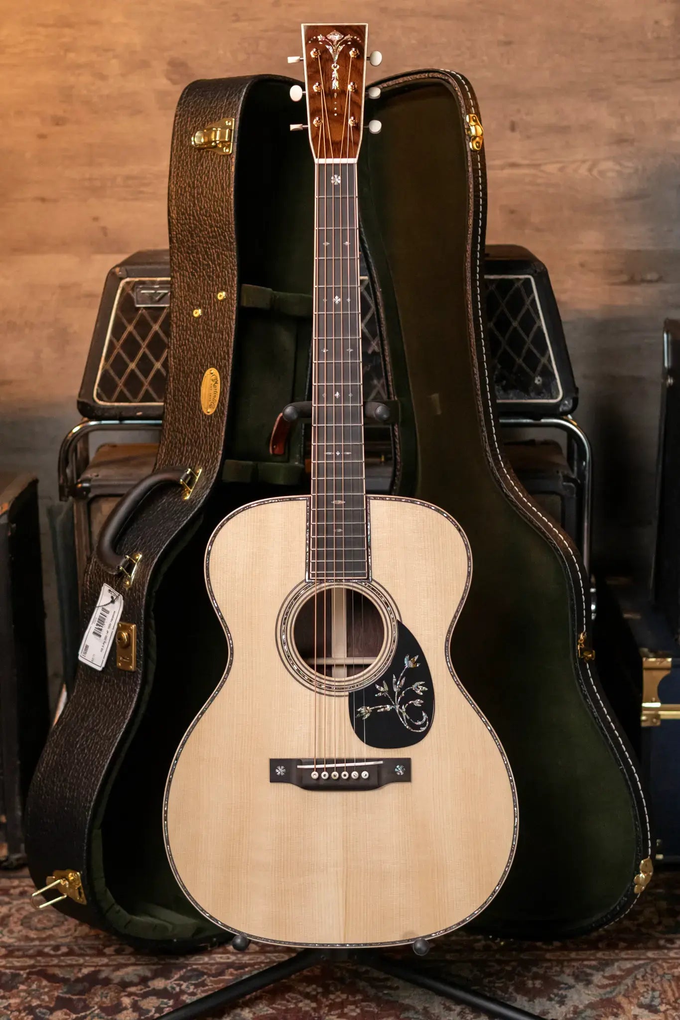 Martin 000-14F Acoustic - Wild Grain East Indian Rosewood with Hardshell Case