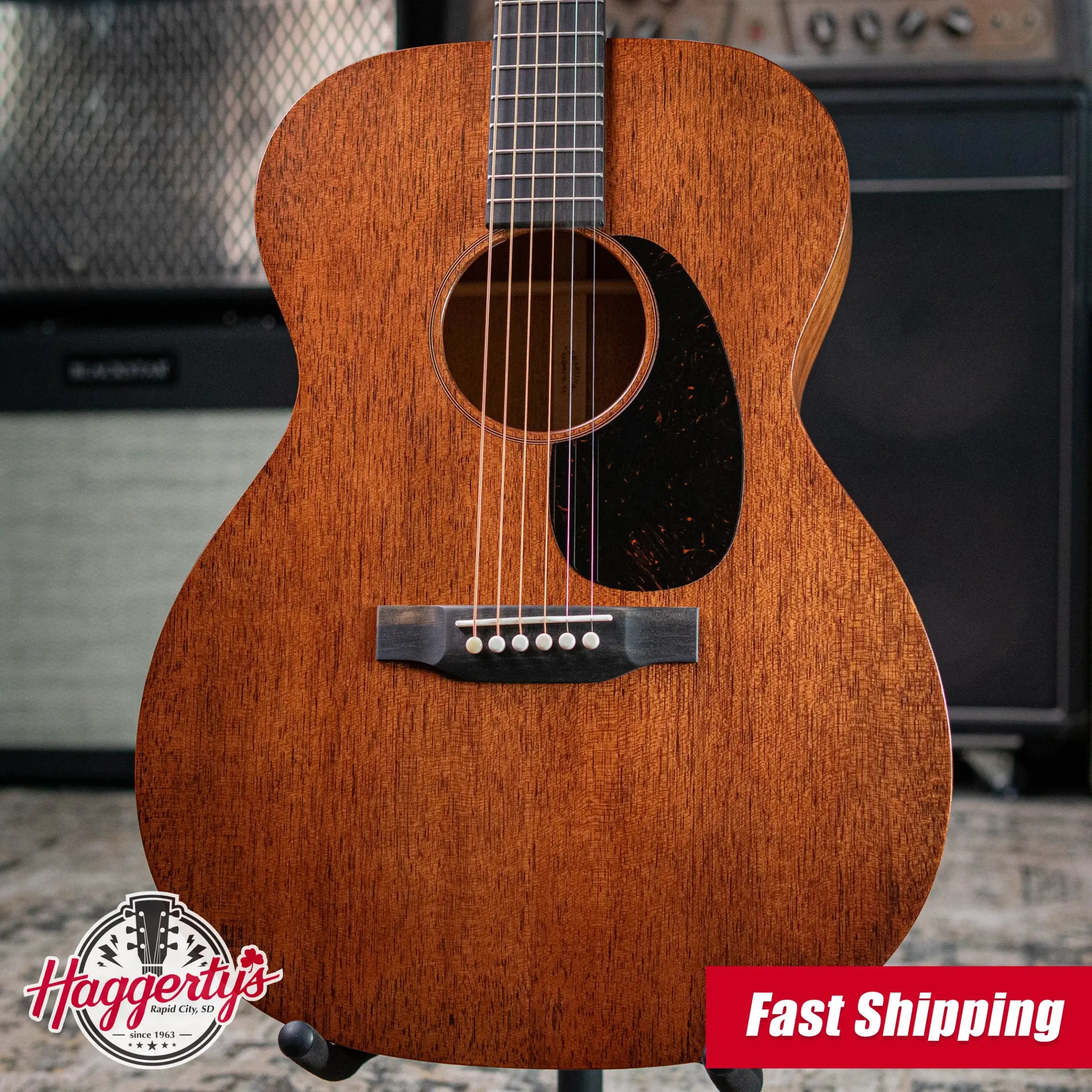 Martin 000-17 Standard Series Acoustic Guitar - Dark Mahogany with Hardshell Case