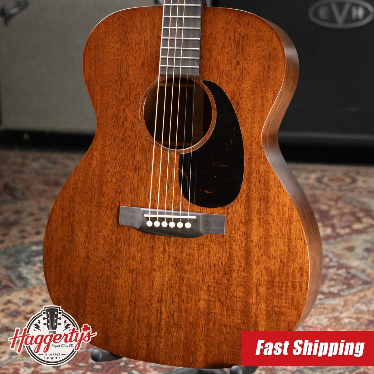 Martin 000-17 Standard Series Acoustic Guitar - Dark Mahogany with Hardshell Case