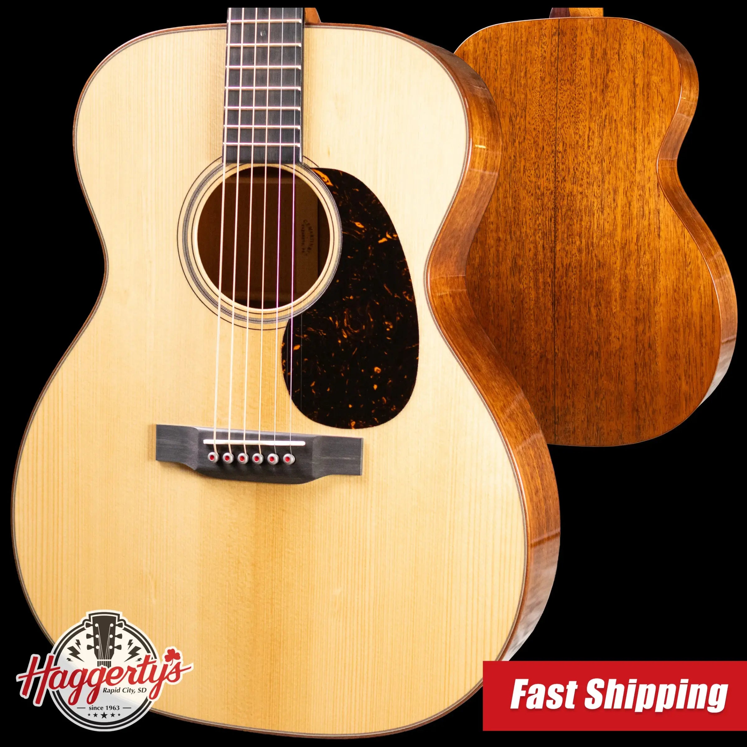 Martin 000-18 Modern Deluxe Acoustic Guitar with Hardshell Case