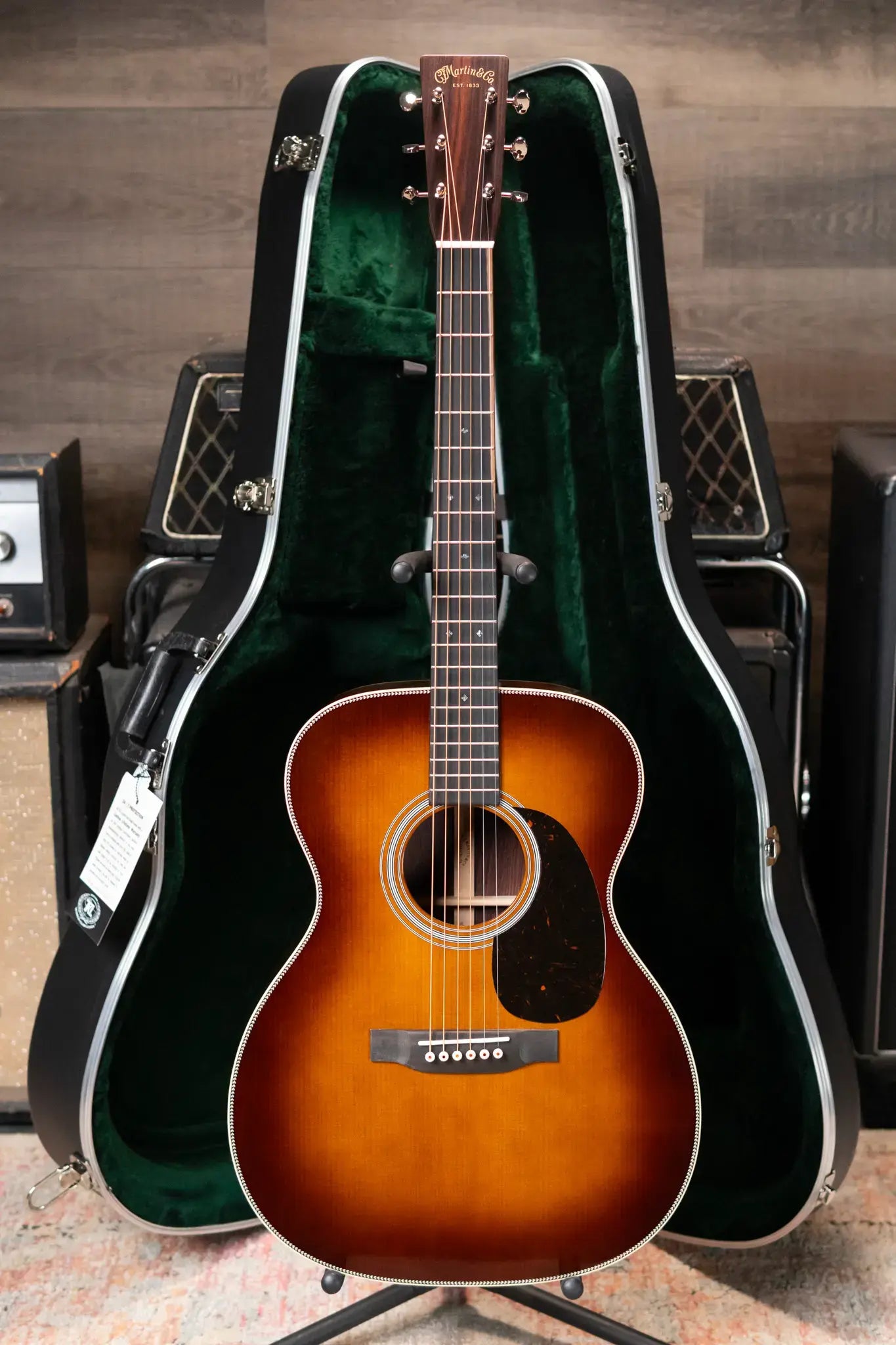 Martin 2025 000-28 1933 Ambertone Acoustic Guitar with Hardshell Case